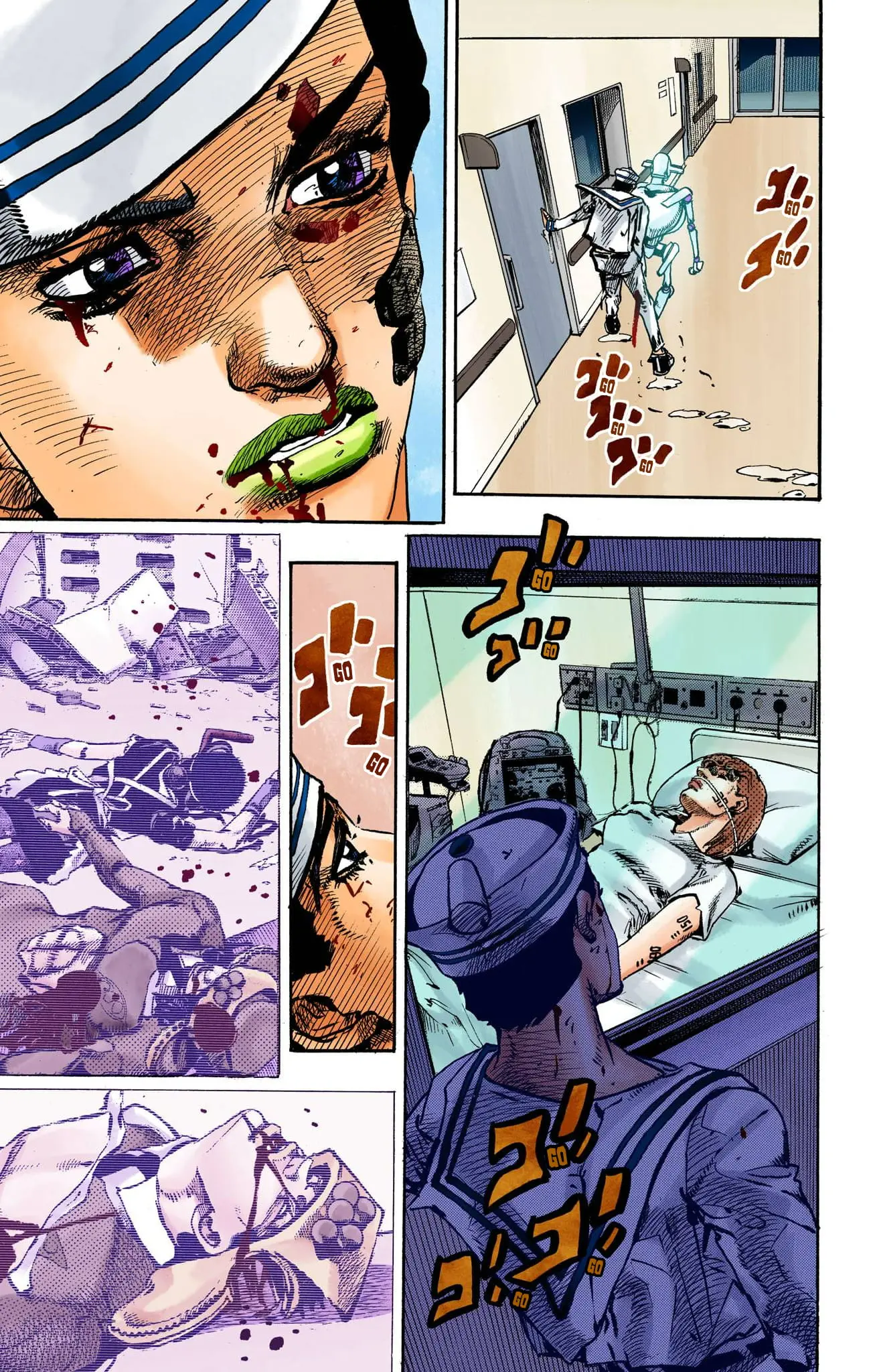 JoJo's Bizarre Adventure, Part 8: JoJolion Colored Manga β Chapter 107 β Page 8