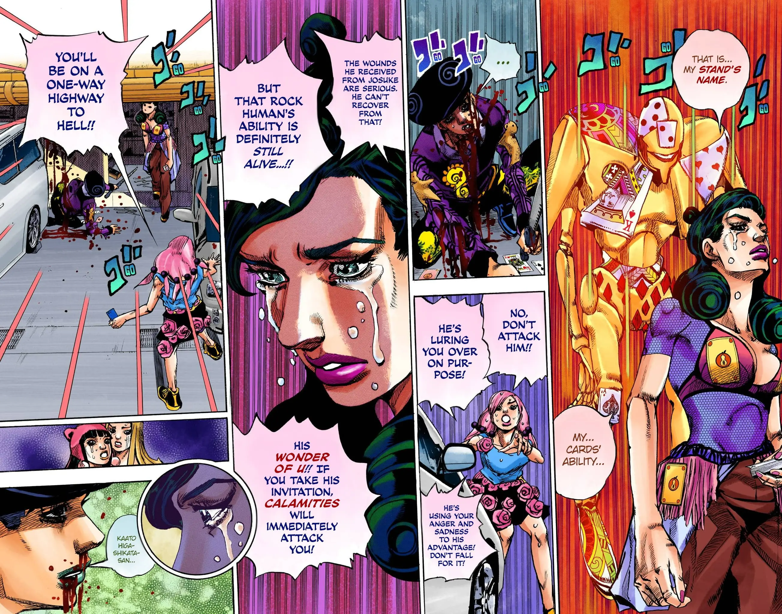 JoJo's Bizarre Adventure, Part 8: JoJolion Colored Manga β Chapter 107 β Page 20