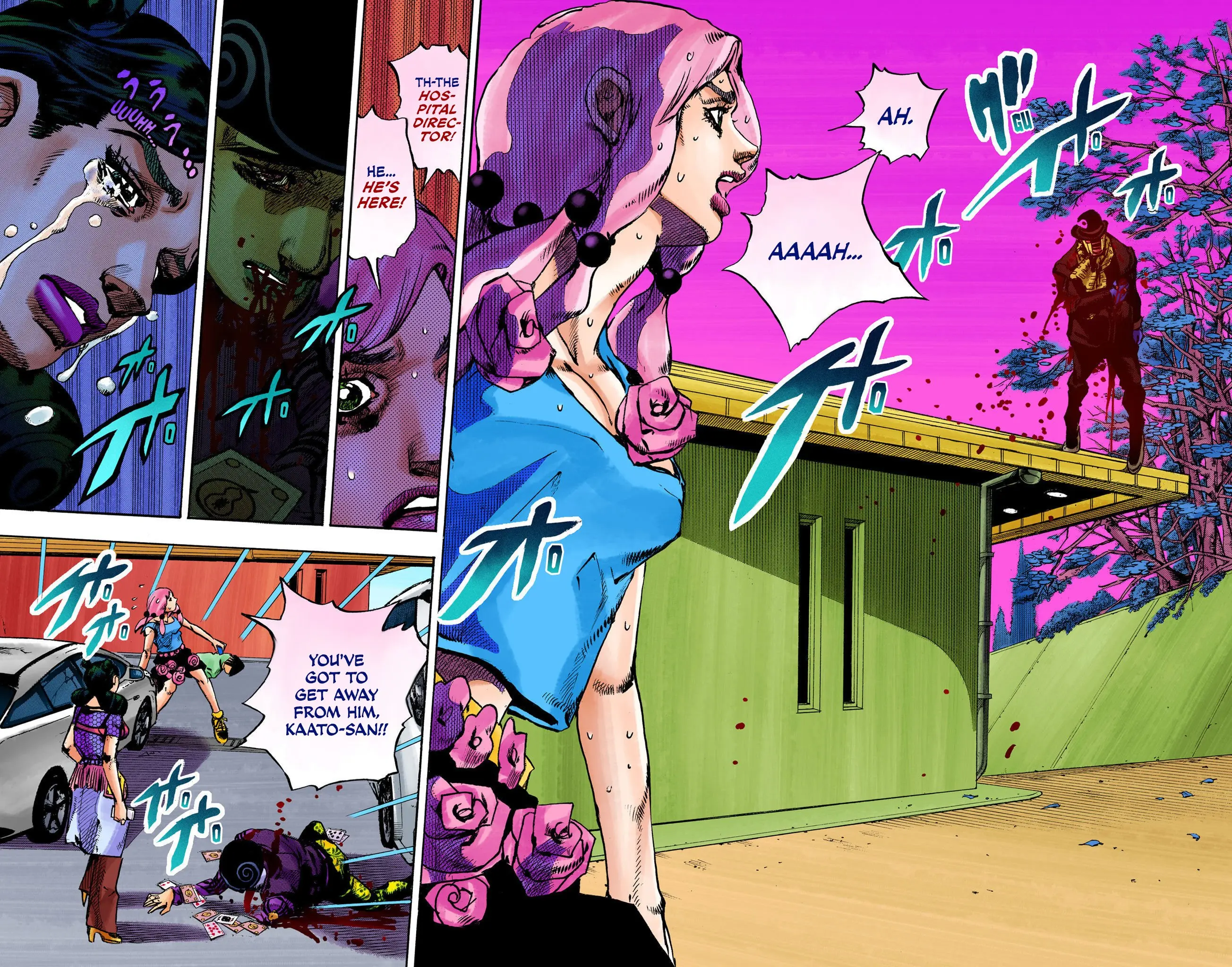JoJo's Bizarre Adventure, Part 8: JoJolion Colored Manga β Chapter 107 β Page 27