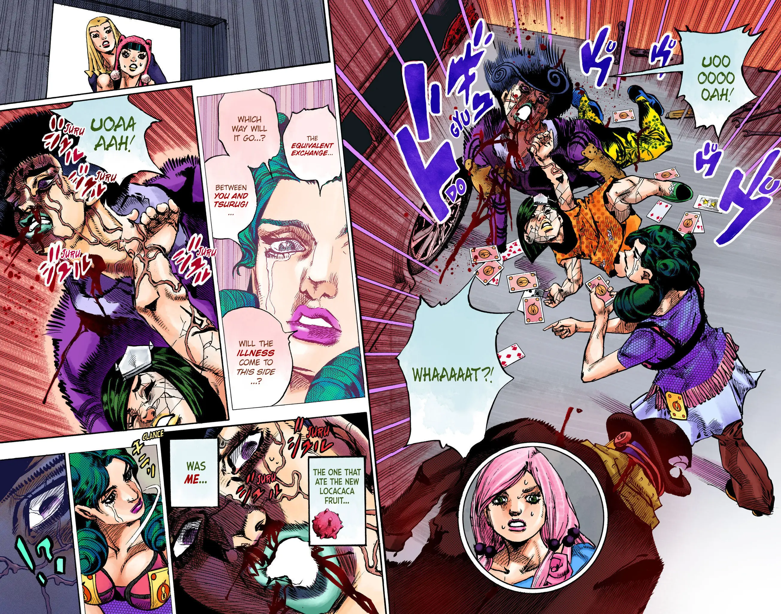 JoJo's Bizarre Adventure, Part 8: JoJolion Colored Manga — Chapter 108 — Page 4