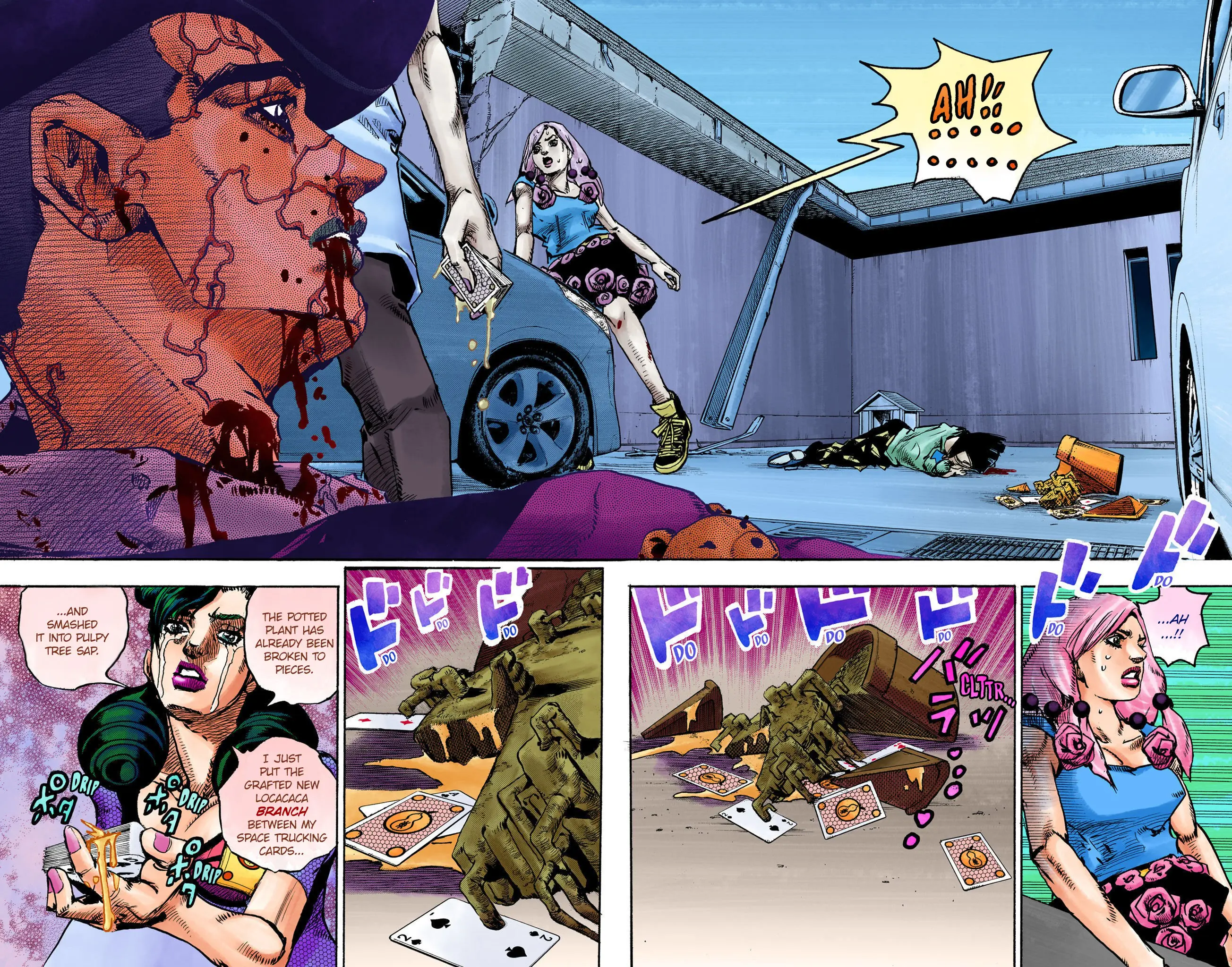 JoJo's Bizarre Adventure, Part 8: JoJolion Colored Manga — Chapter 108 — Page 5