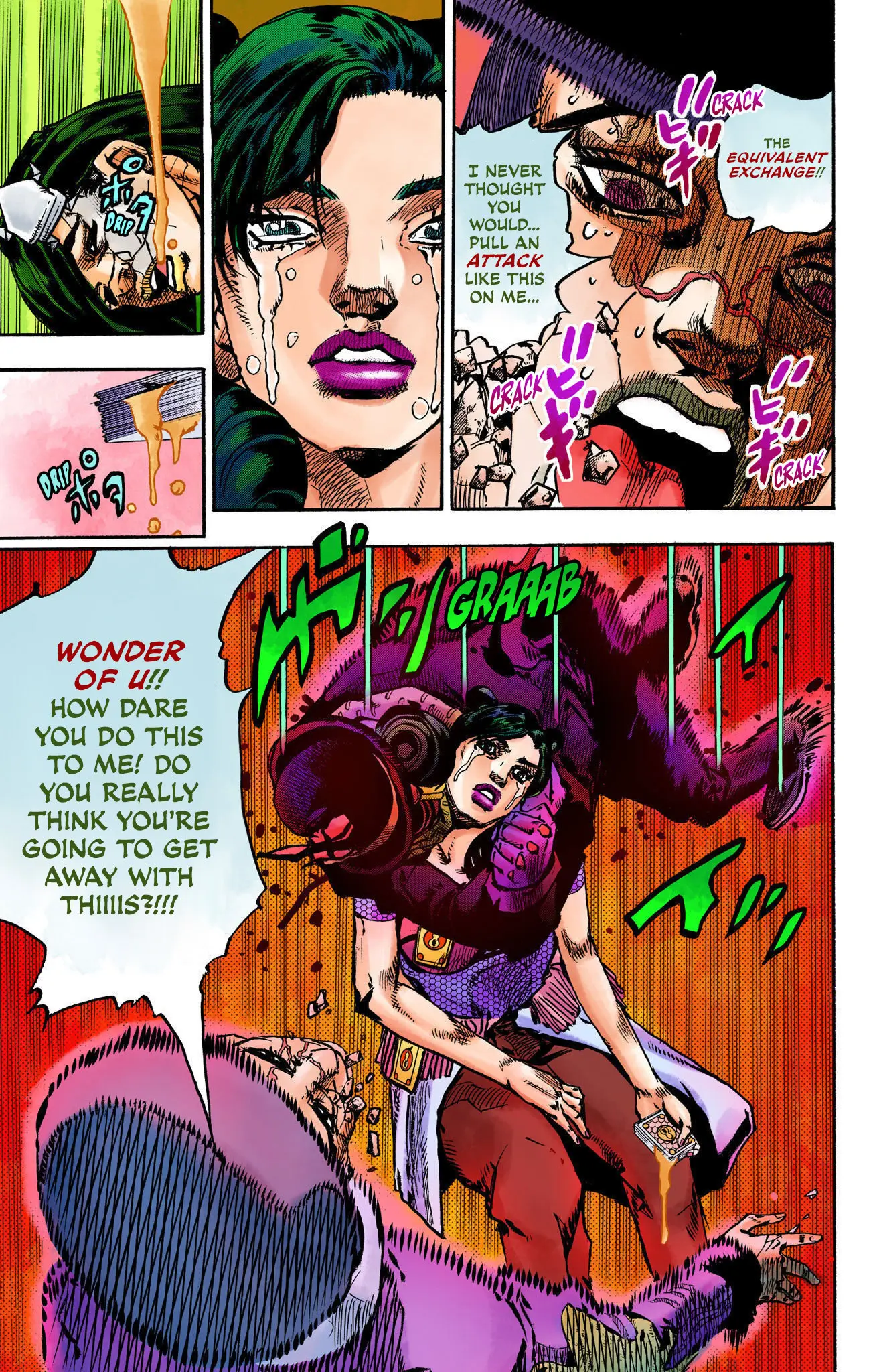 JoJo's Bizarre Adventure, Part 8: JoJolion Colored Manga — Chapter 108 — Page 7