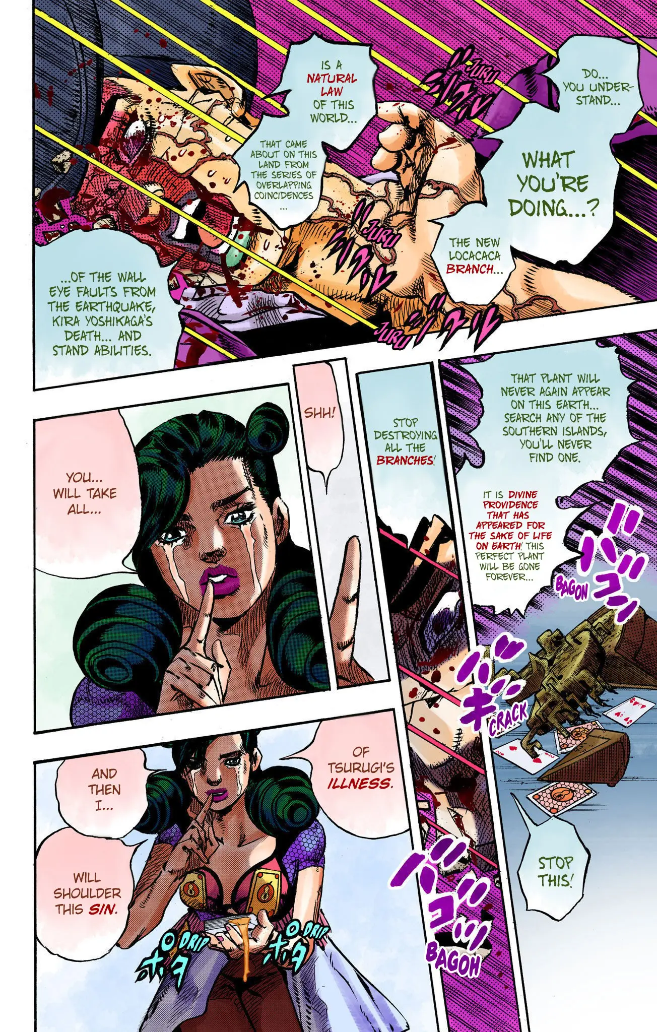 JoJo's Bizarre Adventure, Part 8: JoJolion Colored Manga — Chapter 108 — Page 10