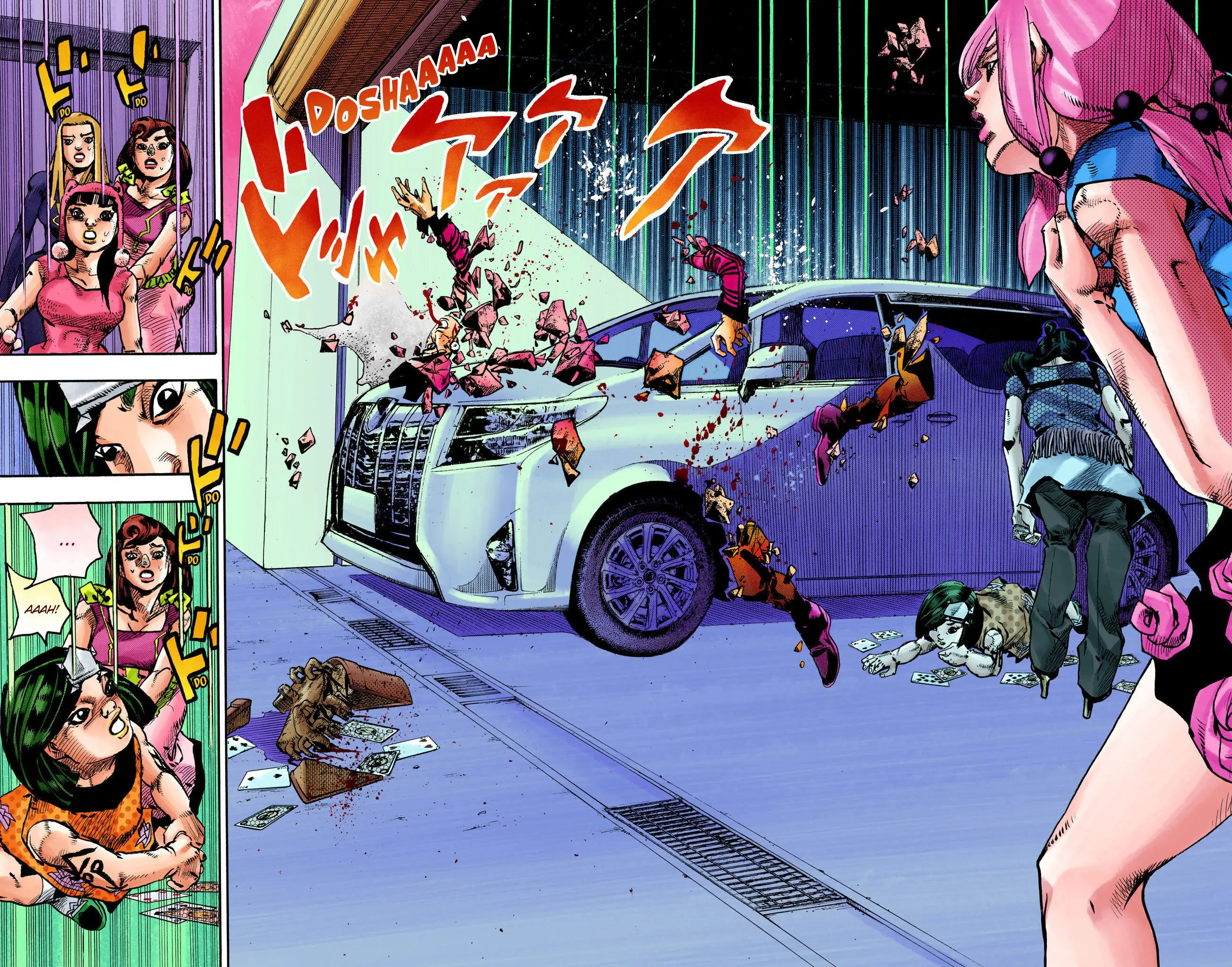 JoJo's Bizarre Adventure, Part 8: JoJolion Colored Manga — Chapter 108 — Page 13