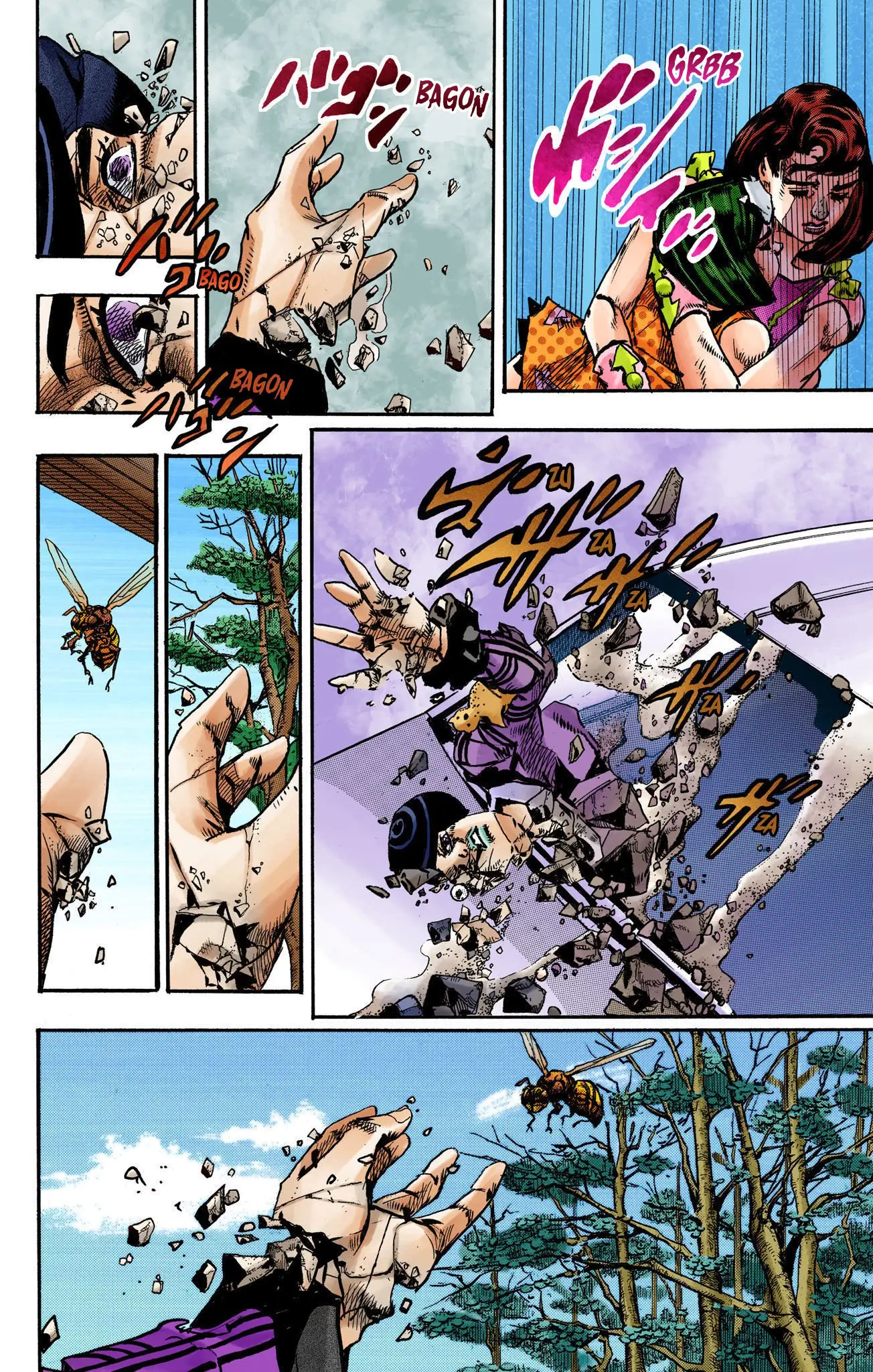 JoJo's Bizarre Adventure, Part 8: JoJolion Colored Manga — Chapter 108 — Page 14