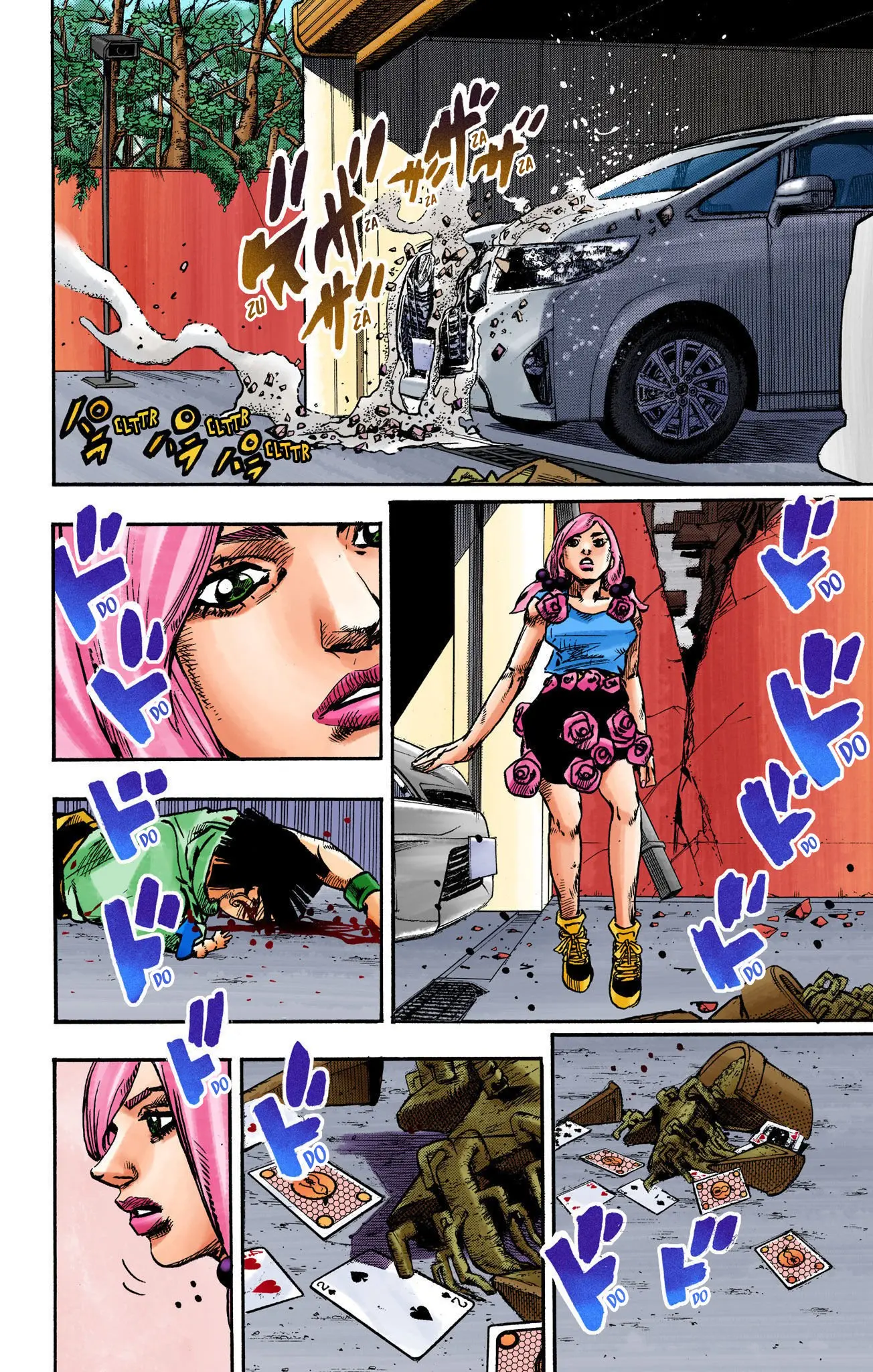 JoJo's Bizarre Adventure, Part 8: JoJolion Colored Manga — Chapter 108 — Page 16