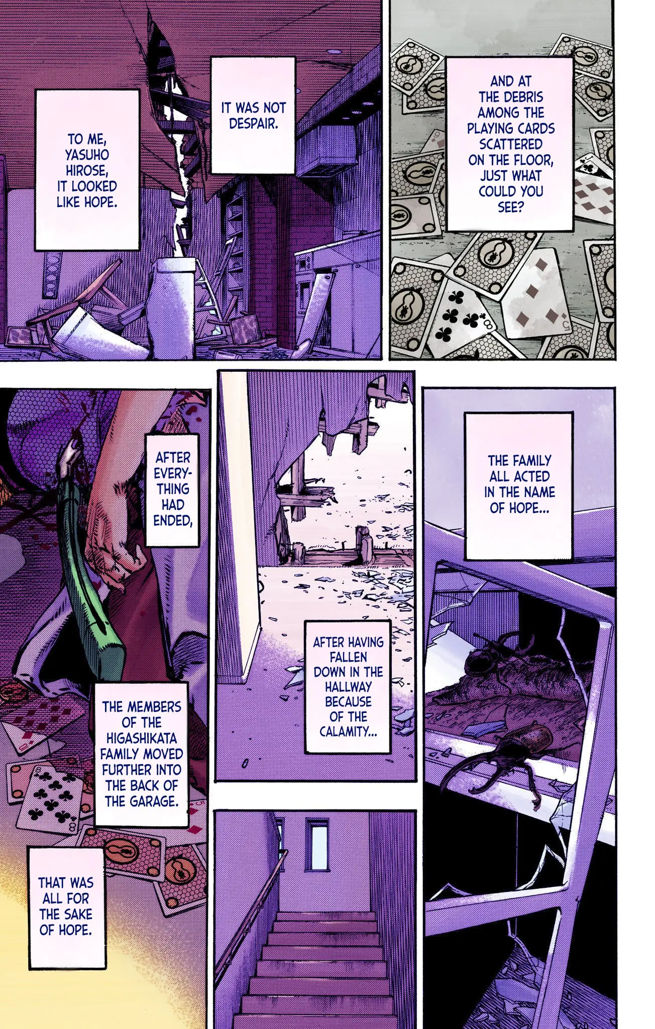 JoJo's Bizarre Adventure, Part 8: JoJolion Colored Manga — Chapter 108 — Page 24
