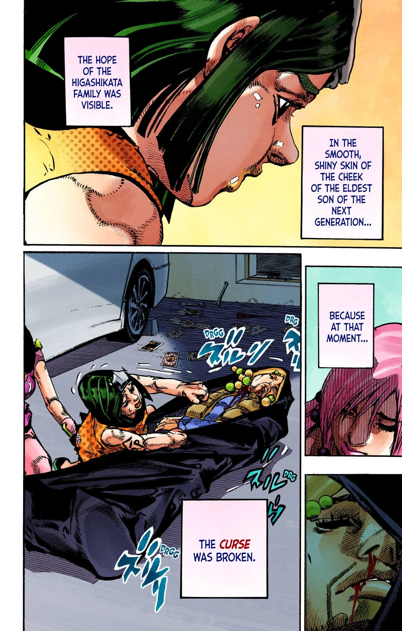 JoJo's Bizarre Adventure, Part 8: JoJolion Colored Manga — Chapter 108 — Page 25