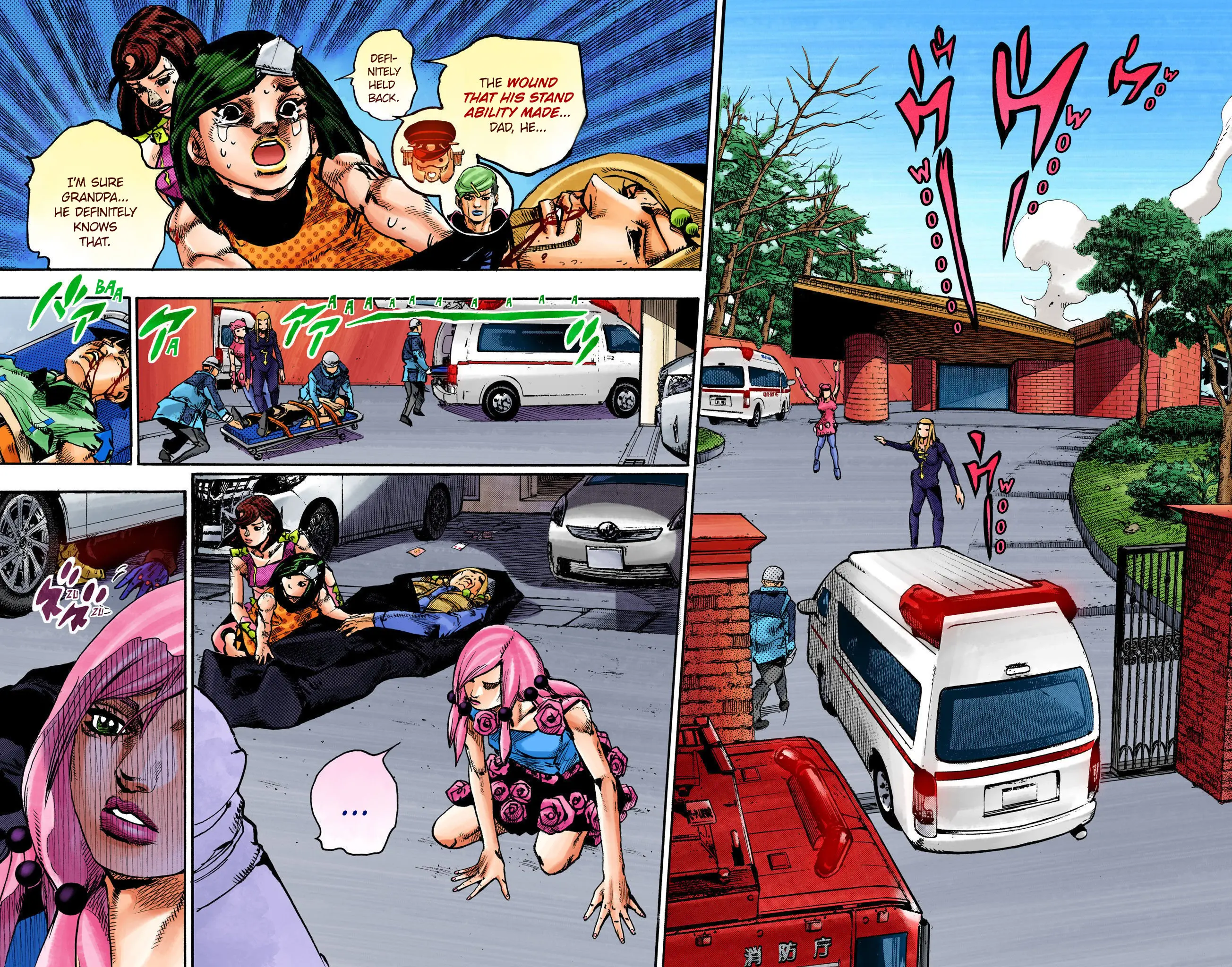 JoJo's Bizarre Adventure, Part 8: JoJolion Colored Manga — Chapter 108 — Page 27