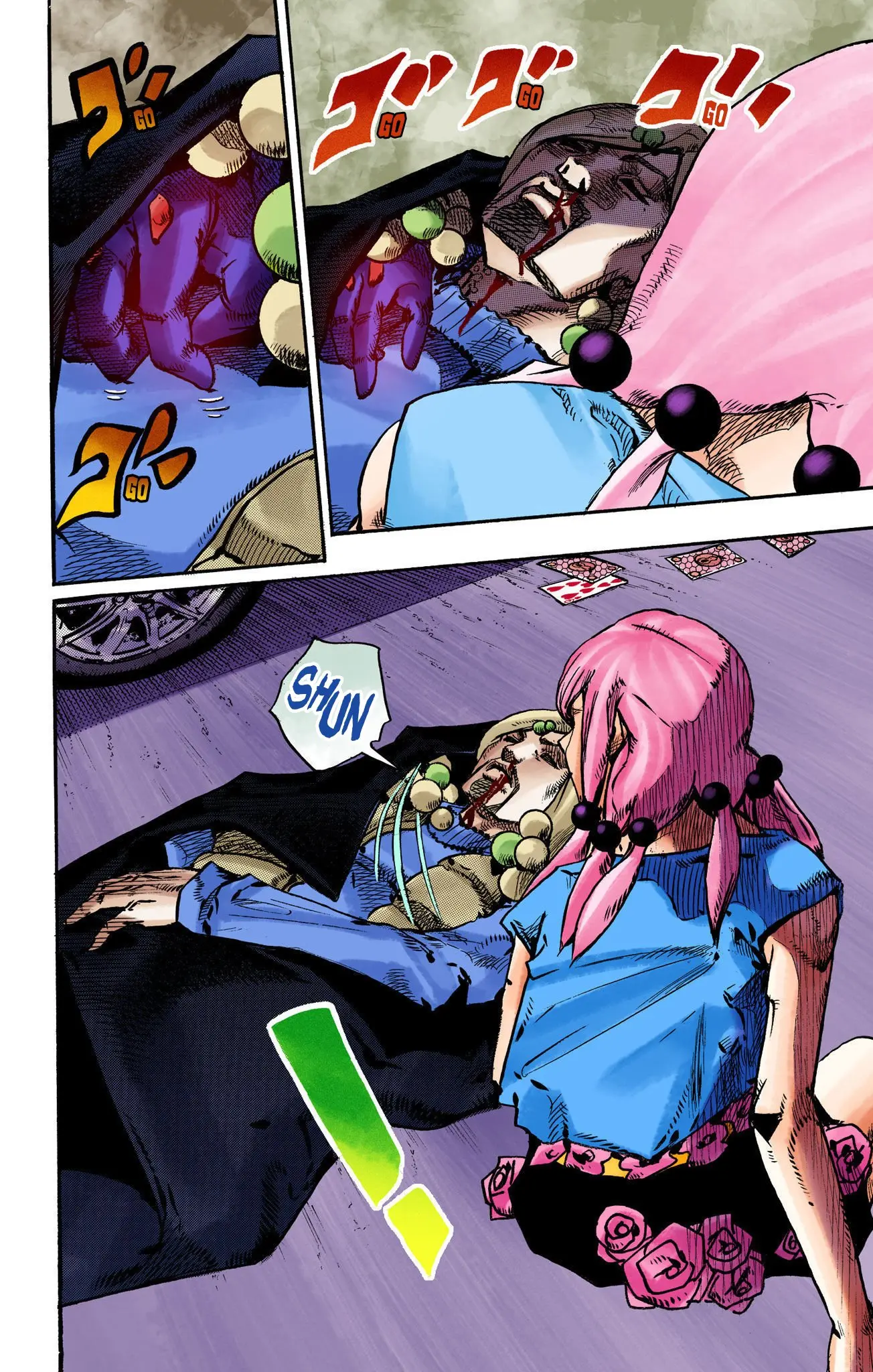 JoJo's Bizarre Adventure, Part 8: JoJolion Colored Manga — Chapter 108 — Page 29