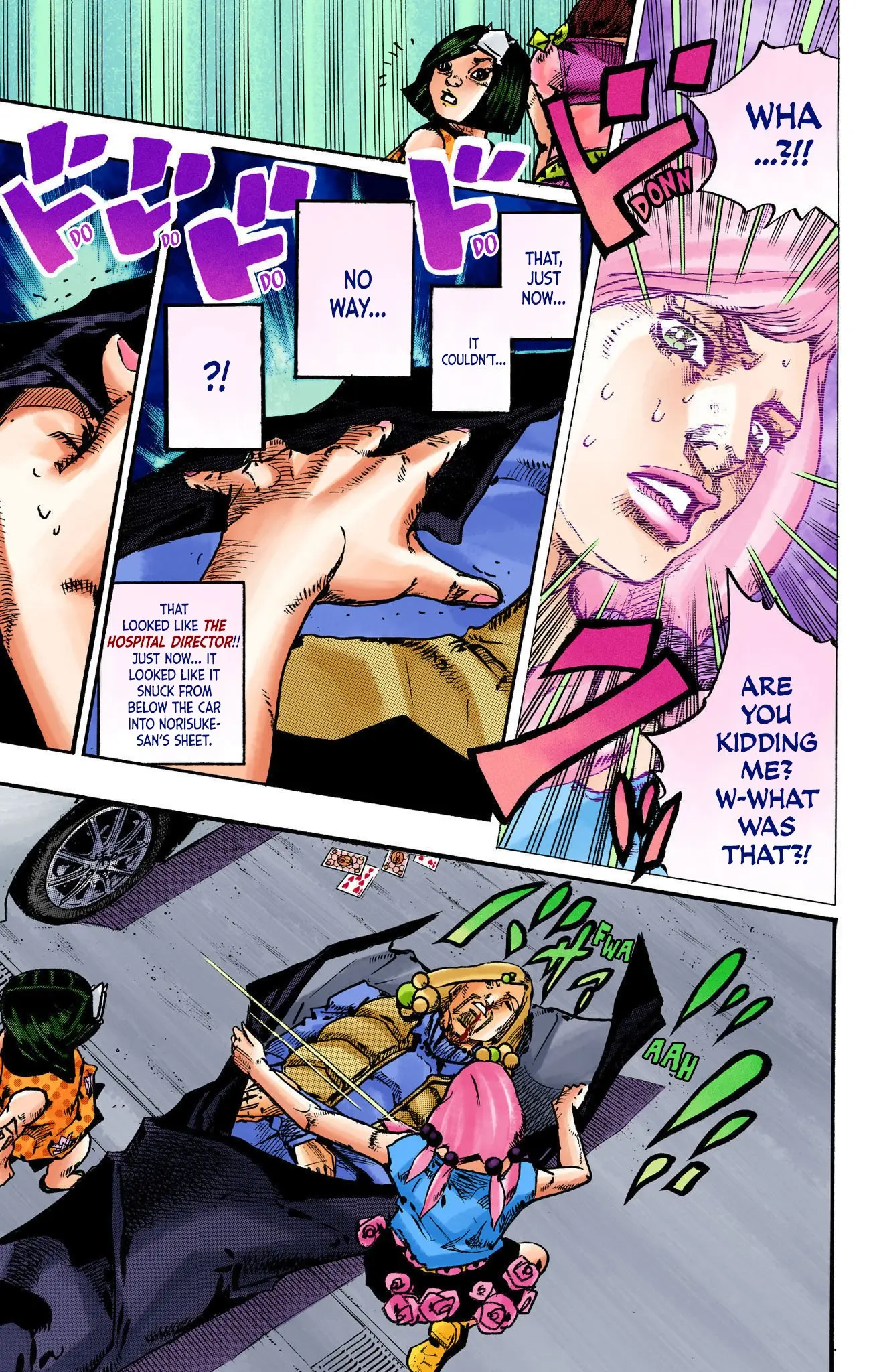 JoJo's Bizarre Adventure, Part 8: JoJolion Colored Manga — Chapter 108 — Page 30