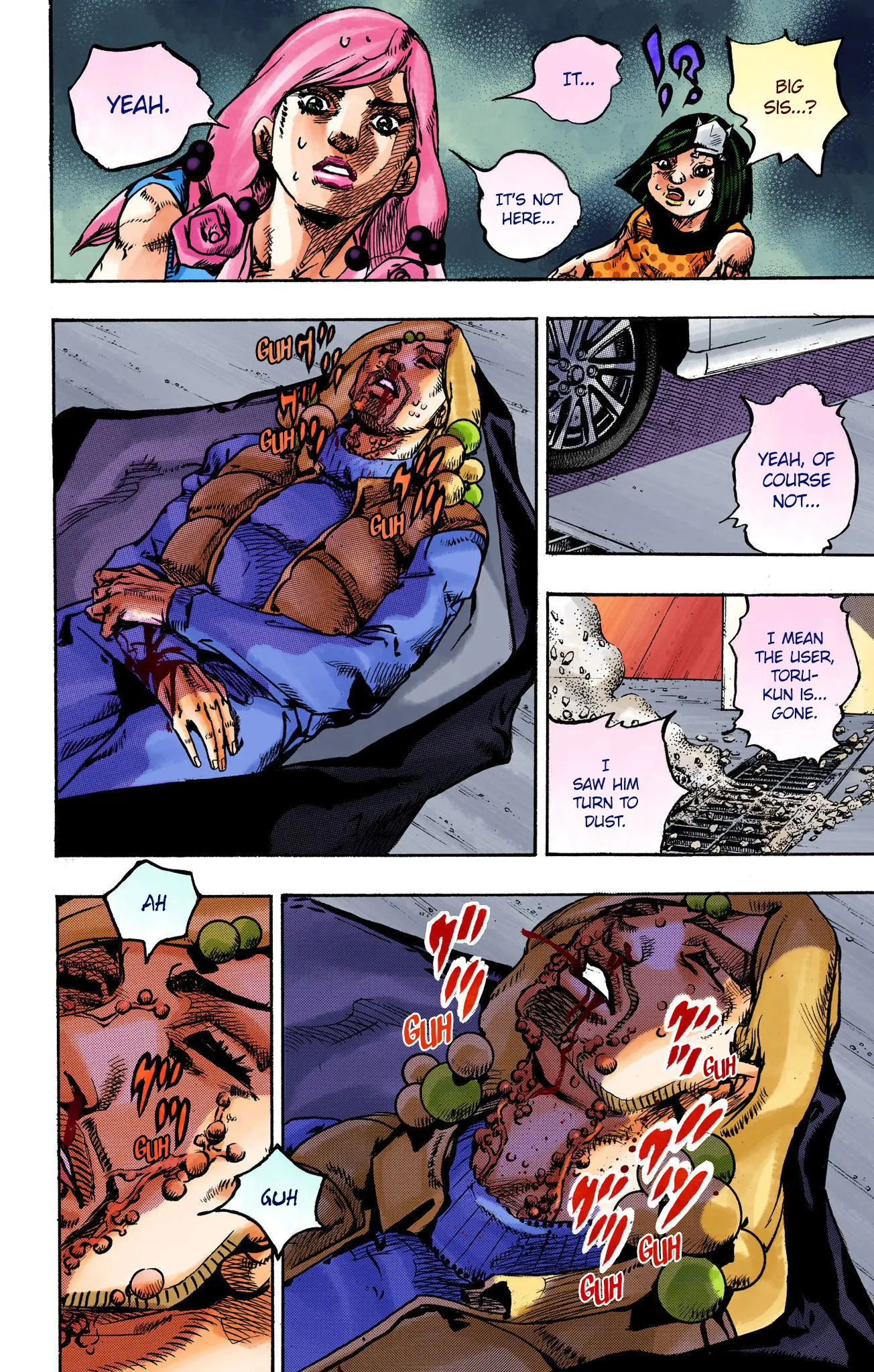JoJo's Bizarre Adventure, Part 8: JoJolion Colored Manga — Chapter 108 — Page 31
