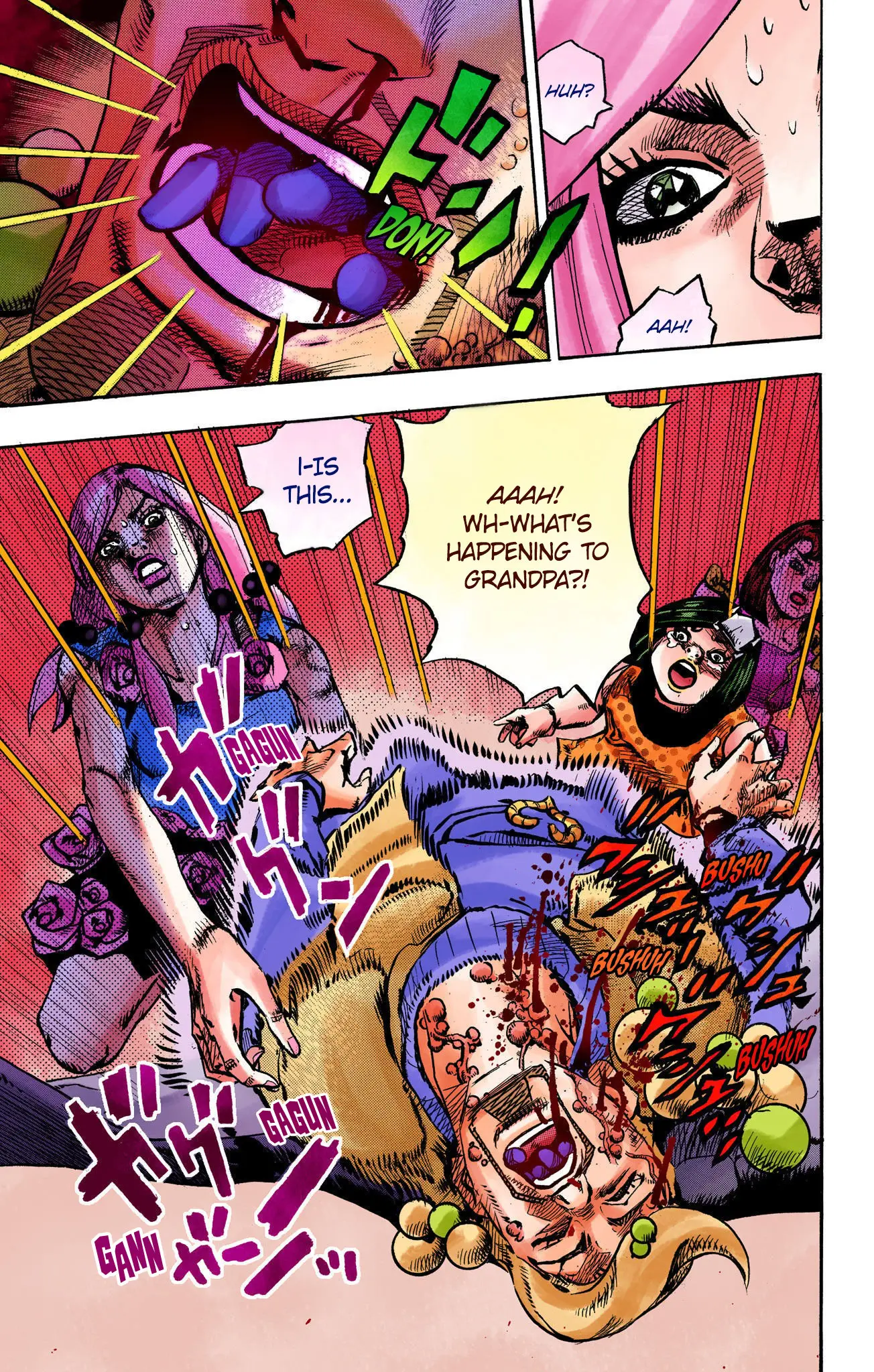 JoJo's Bizarre Adventure, Part 8: JoJolion Colored Manga — Chapter 108 — Page 32
