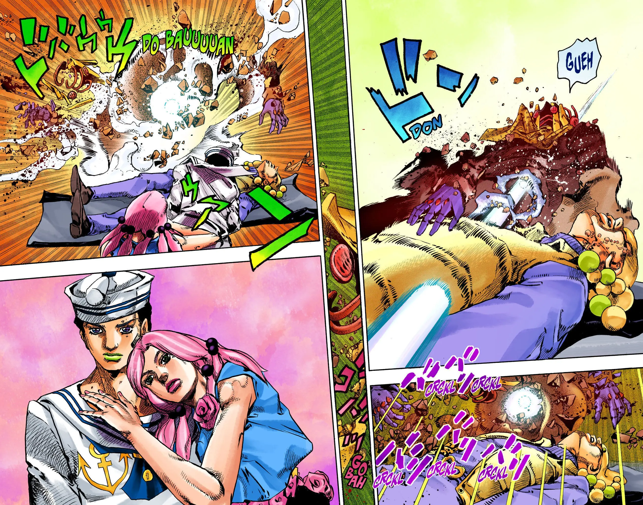 JoJo's Bizarre Adventure, Part 8: JoJolion Colored Manga — Chapter 108 — Page 37