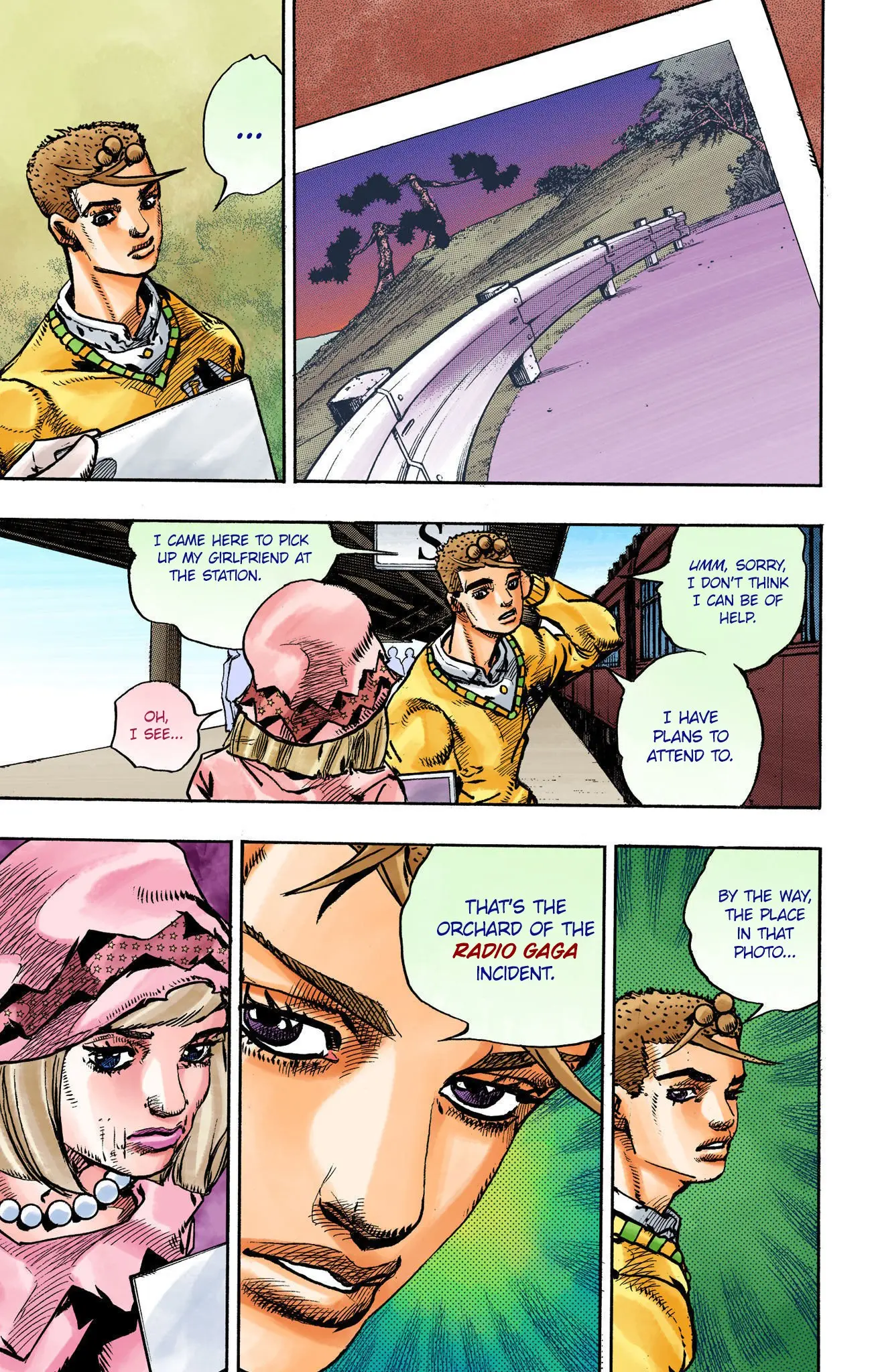 JoJo's Bizarre Adventure, Part 8: JoJolion Colored Manga β Chapter 109 β Page 9