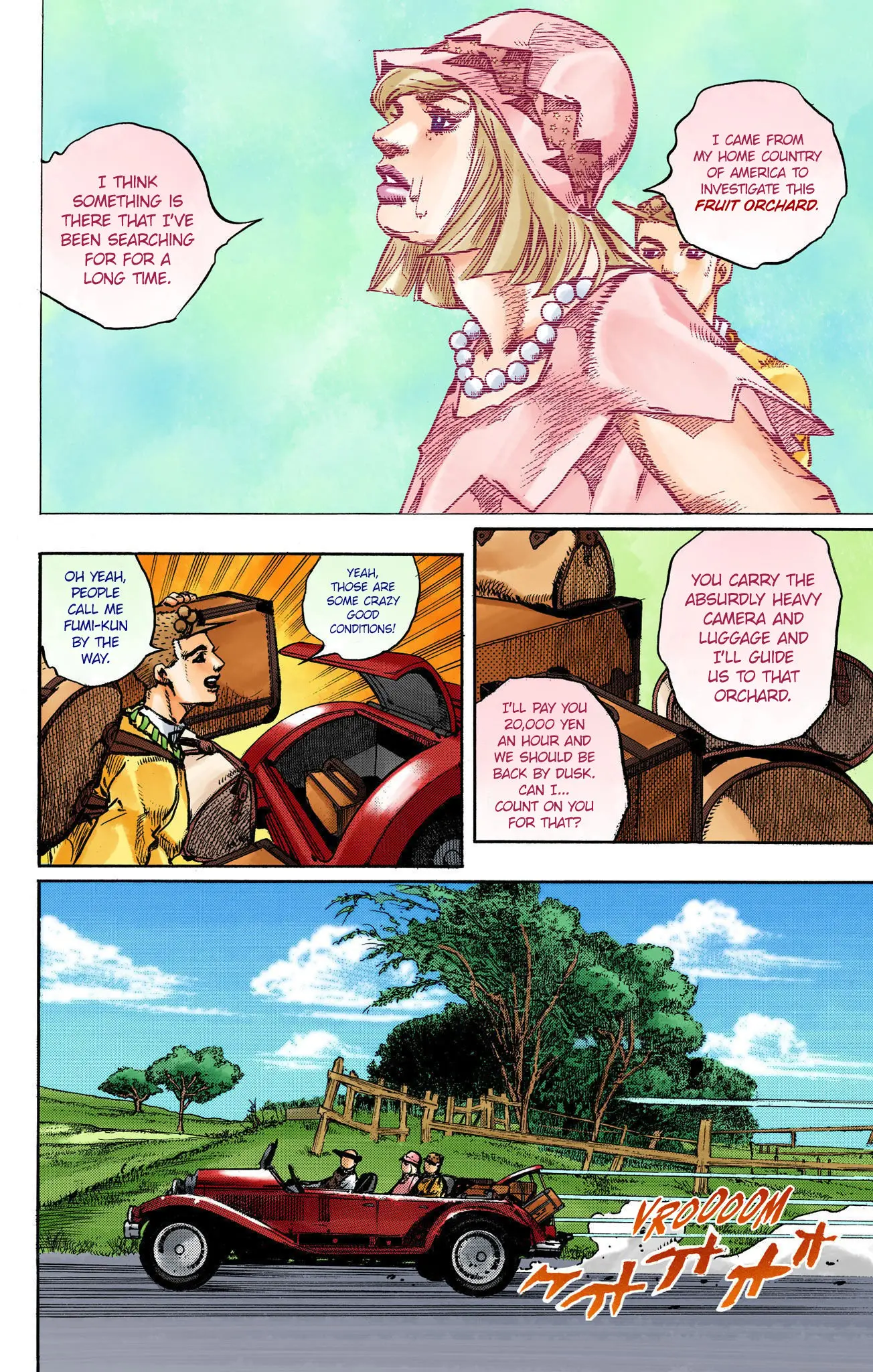 JoJo's Bizarre Adventure, Part 8: JoJolion Colored Manga β Chapter 109 β Page 16