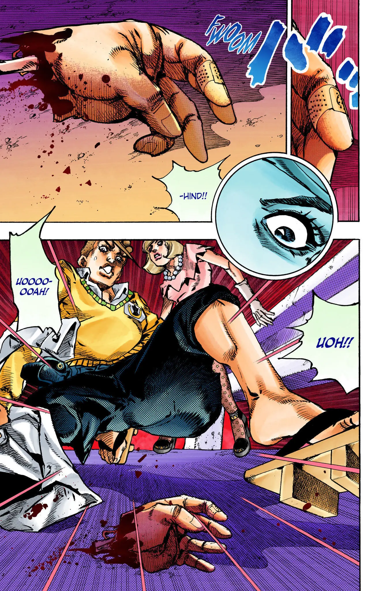 JoJo's Bizarre Adventure, Part 8: JoJolion Colored Manga β Chapter 109 β Page 30