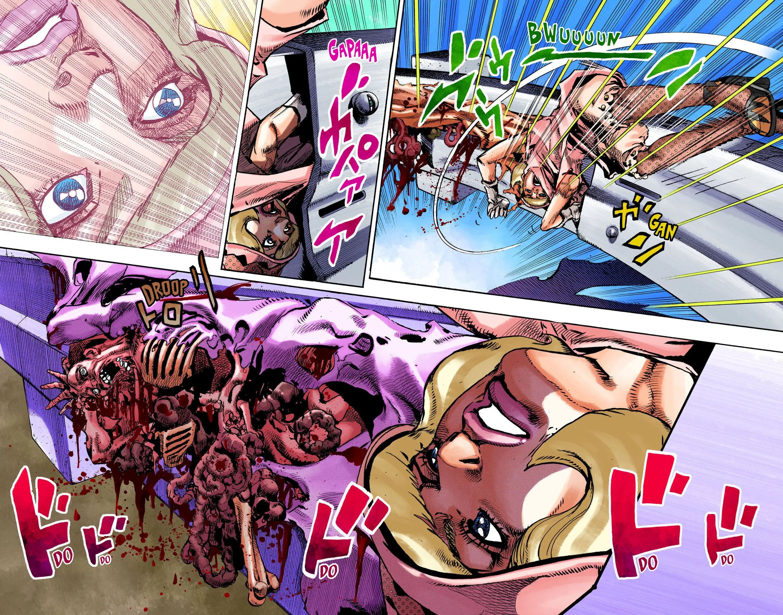 JoJo's Bizarre Adventure, Part 8: JoJolion Colored Manga β Chapter 110 END β Page 3