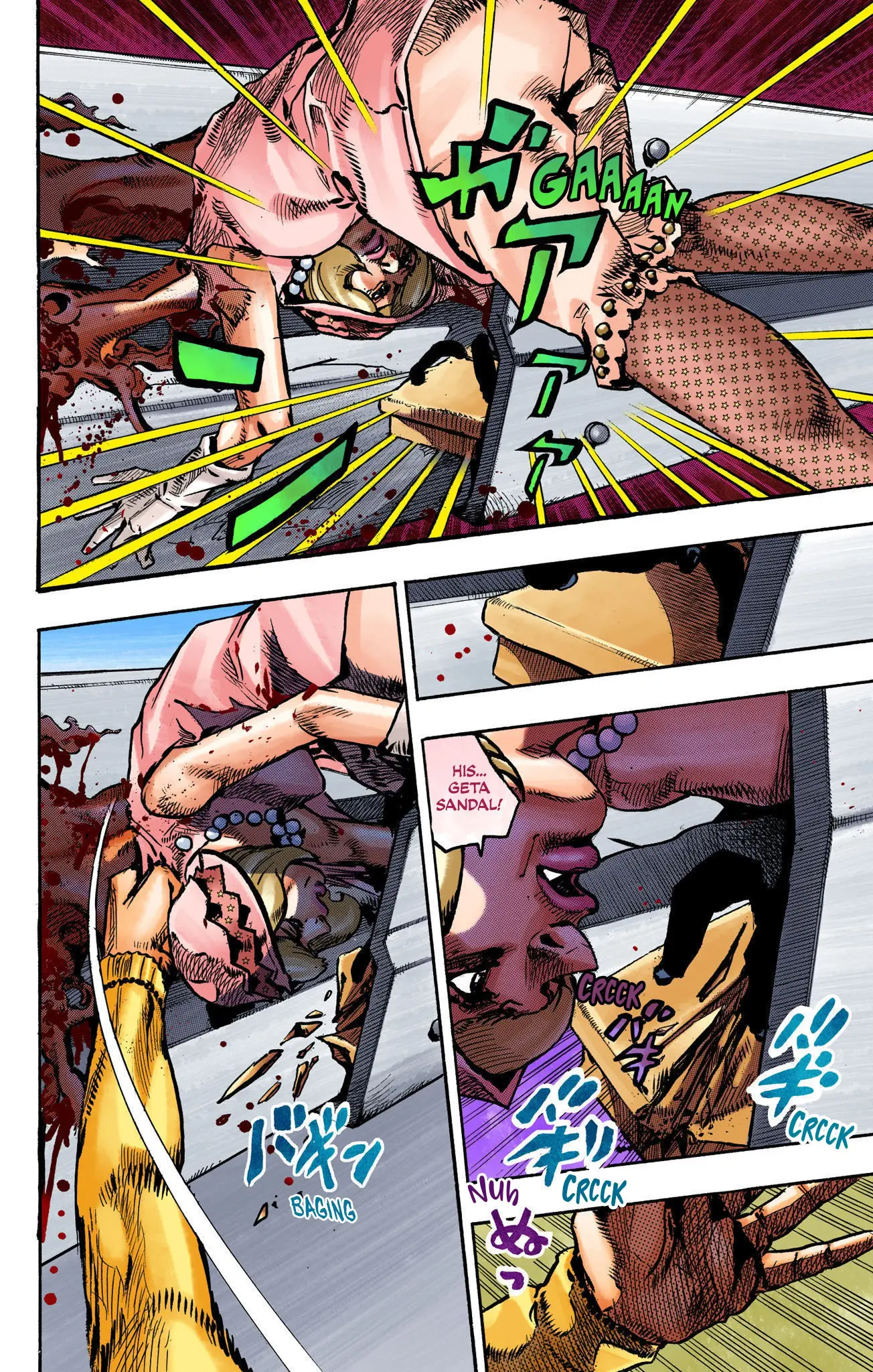 JoJo's Bizarre Adventure, Part 8: JoJolion Colored Manga β Chapter 110 END β Page 4