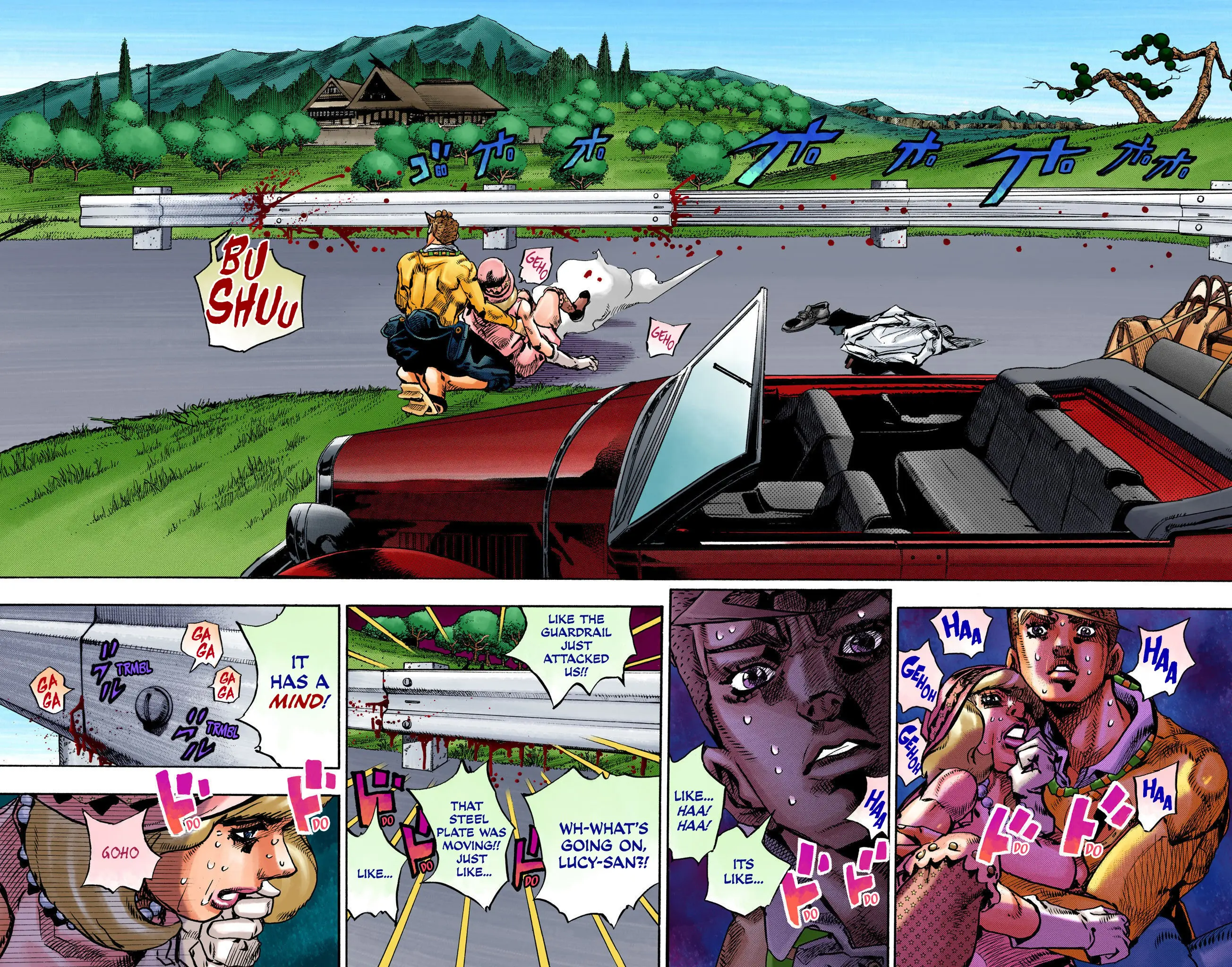 JoJo's Bizarre Adventure, Part 8: JoJolion Colored Manga β Chapter 110 END β Page 6