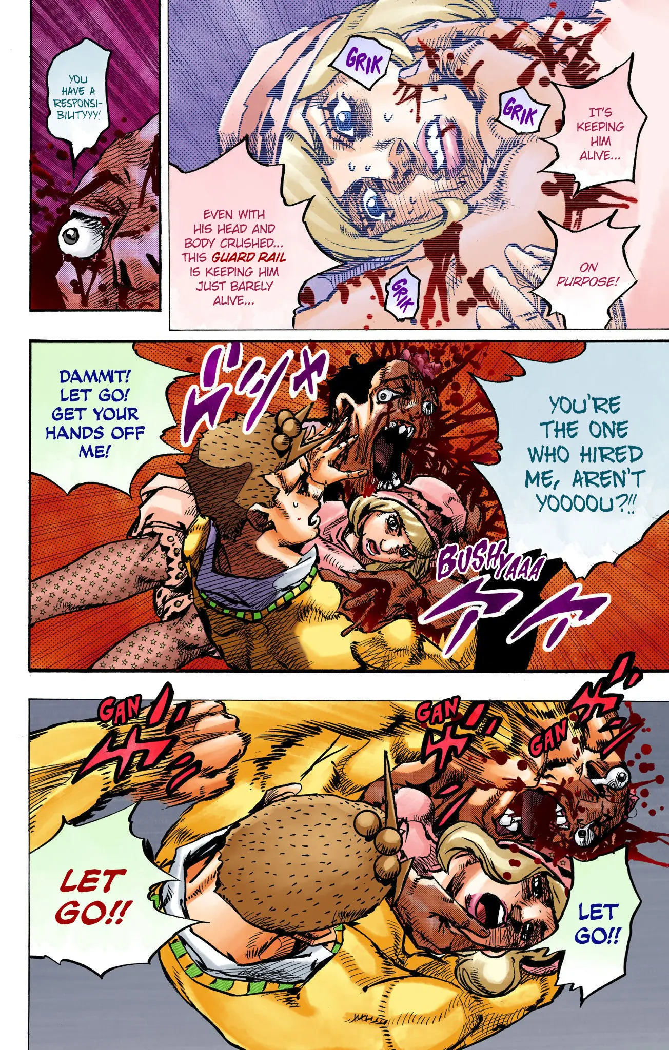 JoJo's Bizarre Adventure, Part 8: JoJolion Colored Manga β Chapter 110 END β Page 13