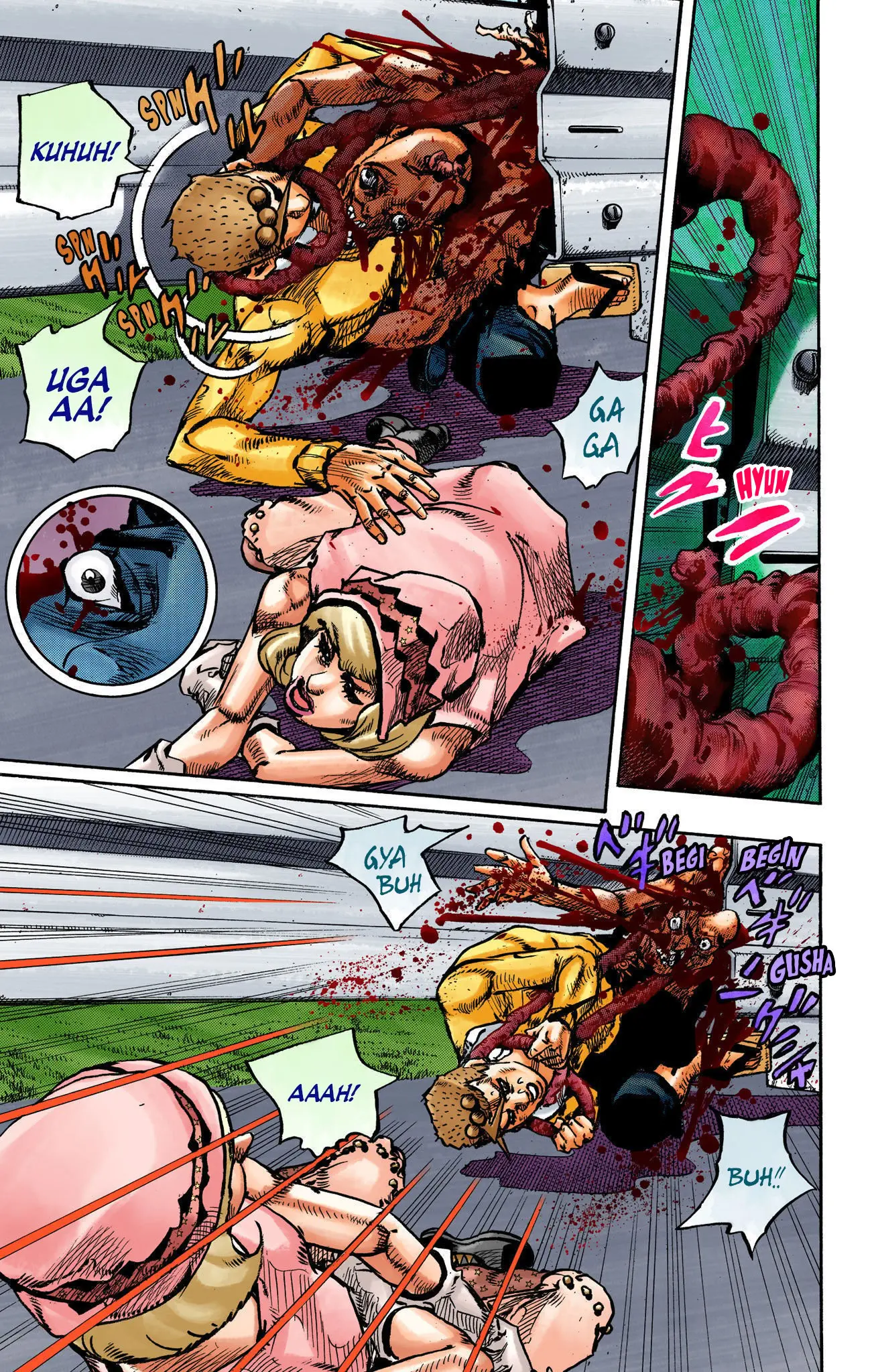 JoJo's Bizarre Adventure, Part 8: JoJolion Colored Manga β Chapter 110 END β Page 14