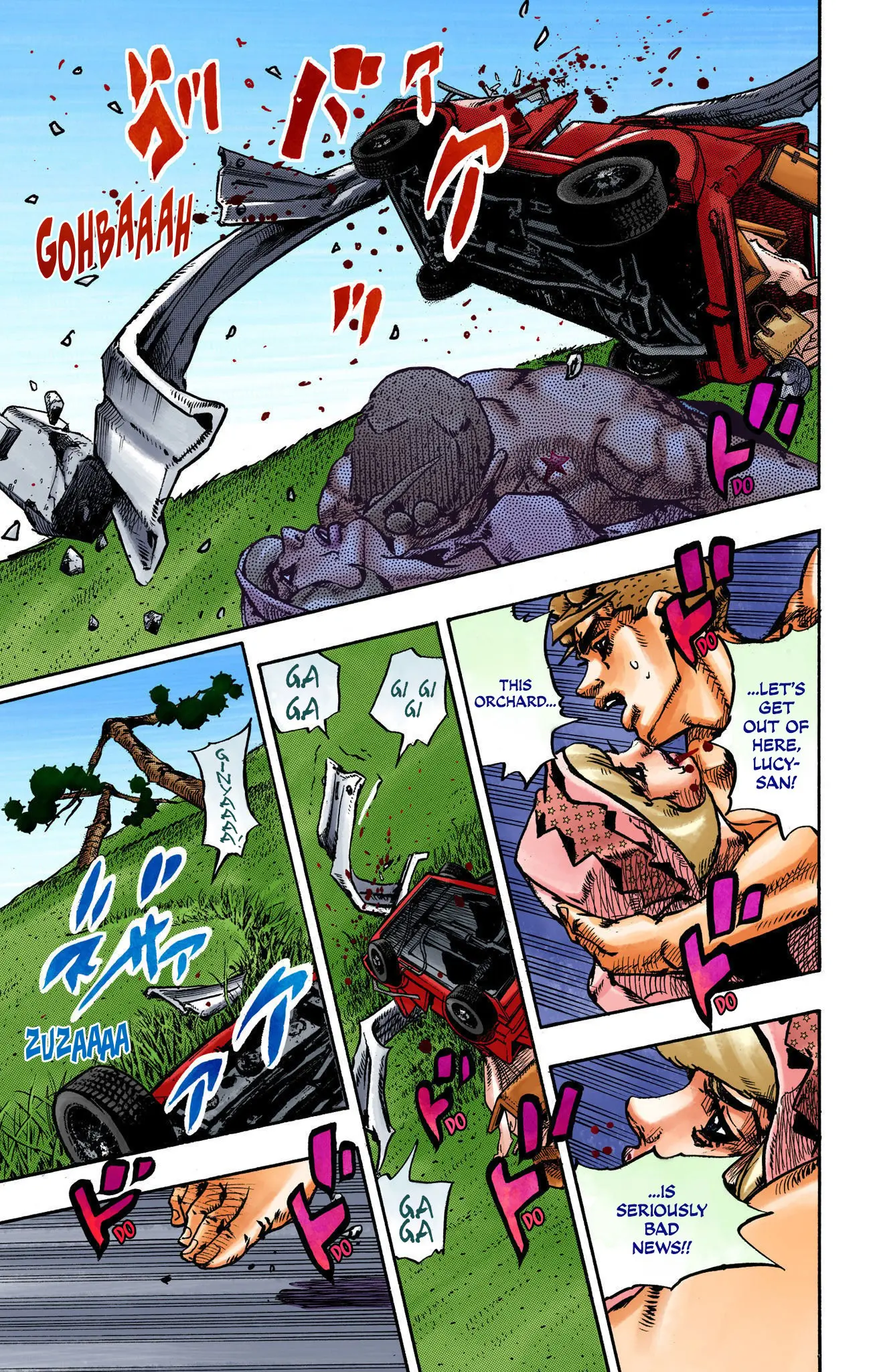 JoJo's Bizarre Adventure, Part 8: JoJolion Colored Manga β Chapter 110 END β Page 24