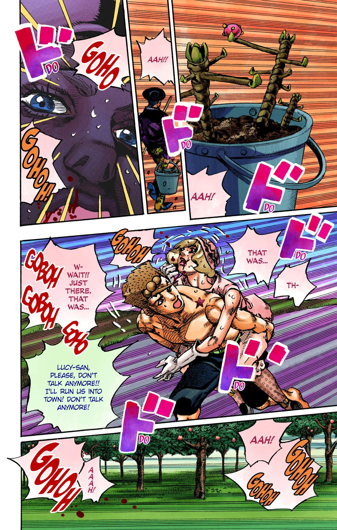 JoJo's Bizarre Adventure, Part 8: JoJolion Colored Manga β Chapter 110 END β Page 27