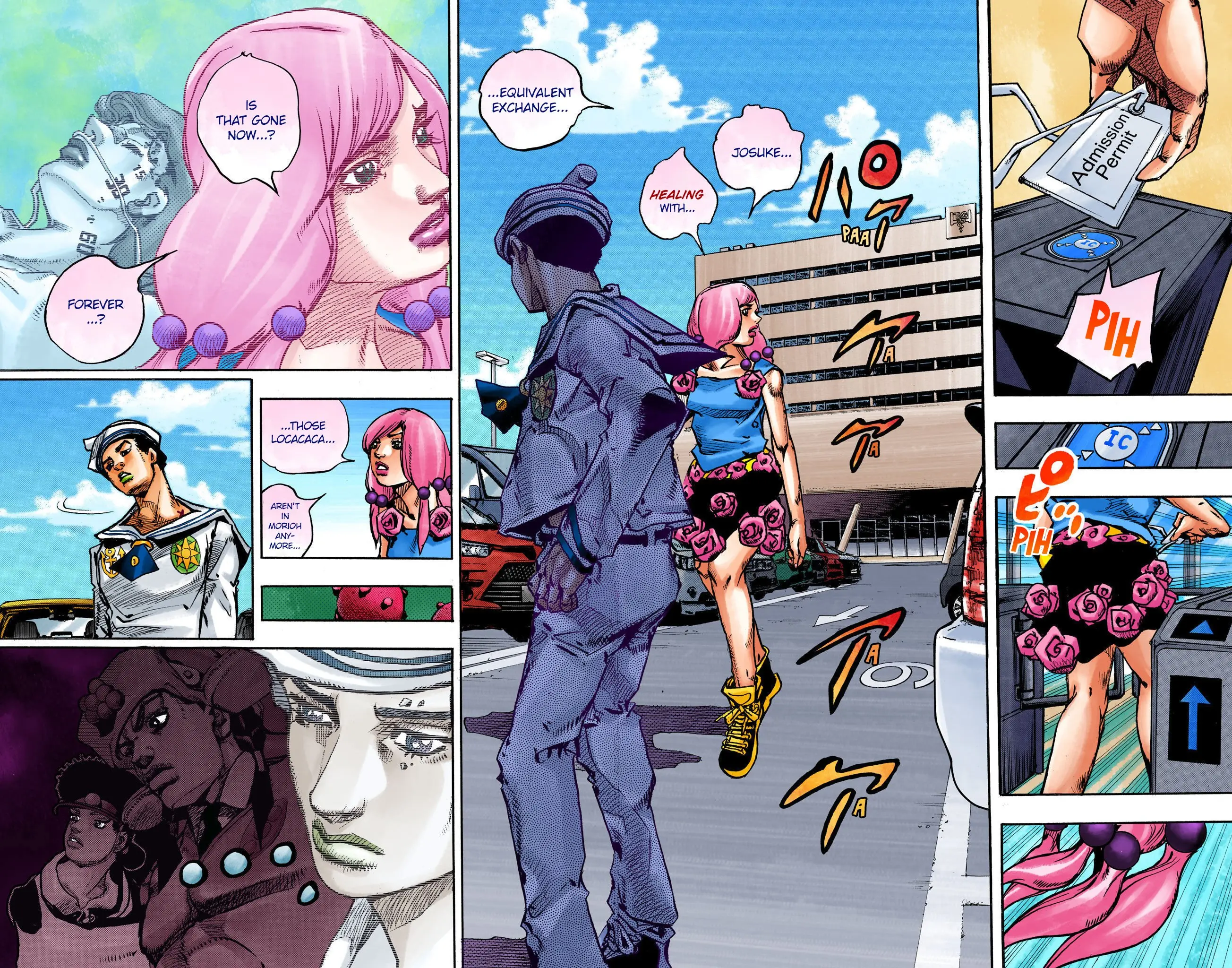 JoJo's Bizarre Adventure, Part 8: JoJolion Colored Manga β Chapter 110 END β Page 31
