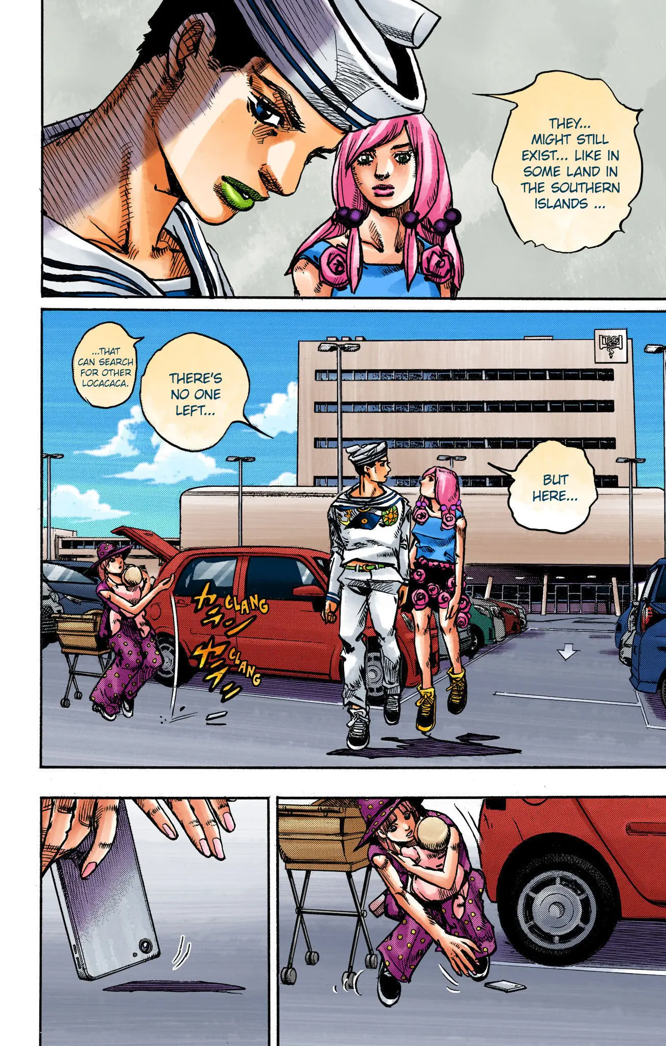 JoJo's Bizarre Adventure, Part 8: JoJolion Colored Manga β Chapter 110 END β Page 32