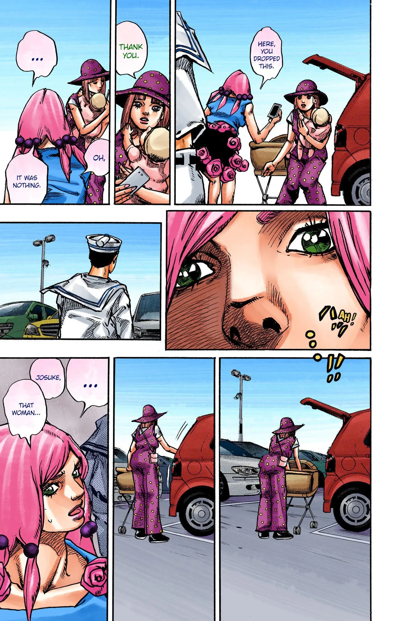 JoJo's Bizarre Adventure, Part 8: JoJolion Colored Manga β Chapter 110 END β Page 33