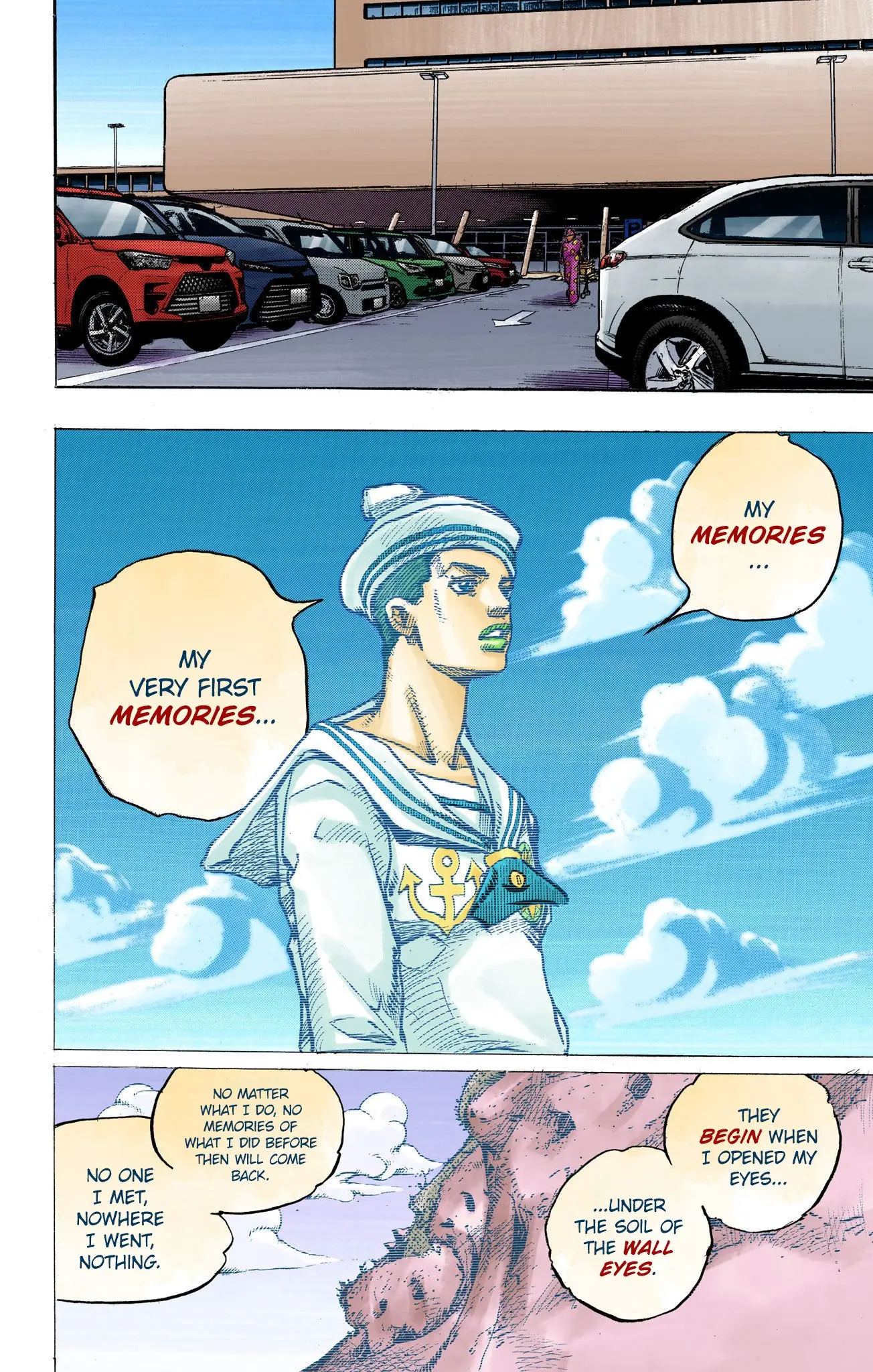 JoJo's Bizarre Adventure, Part 8: JoJolion Colored Manga β Chapter 110 END β Page 36