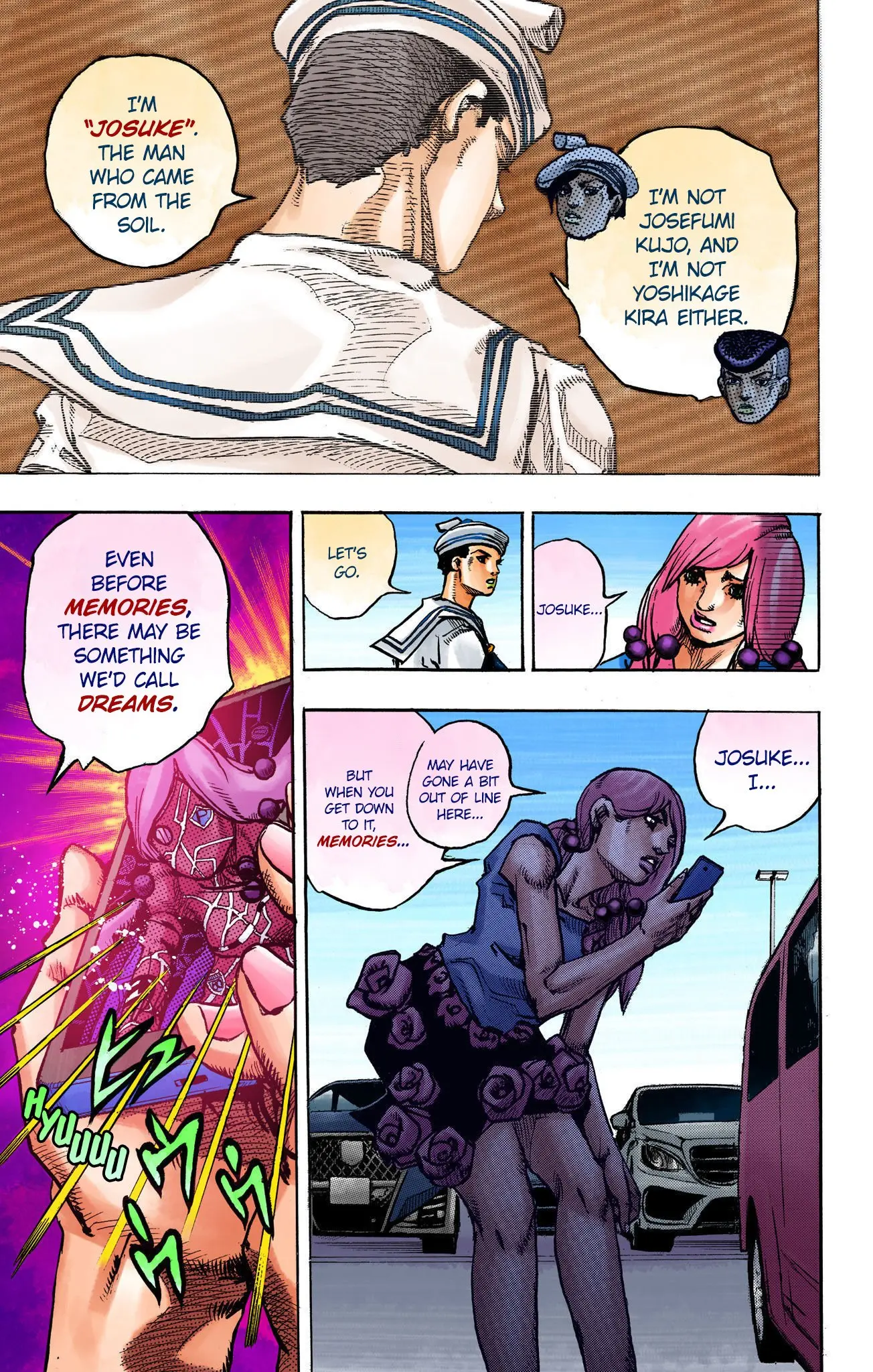 JoJo's Bizarre Adventure, Part 8: JoJolion Colored Manga β Chapter 110 END β Page 37