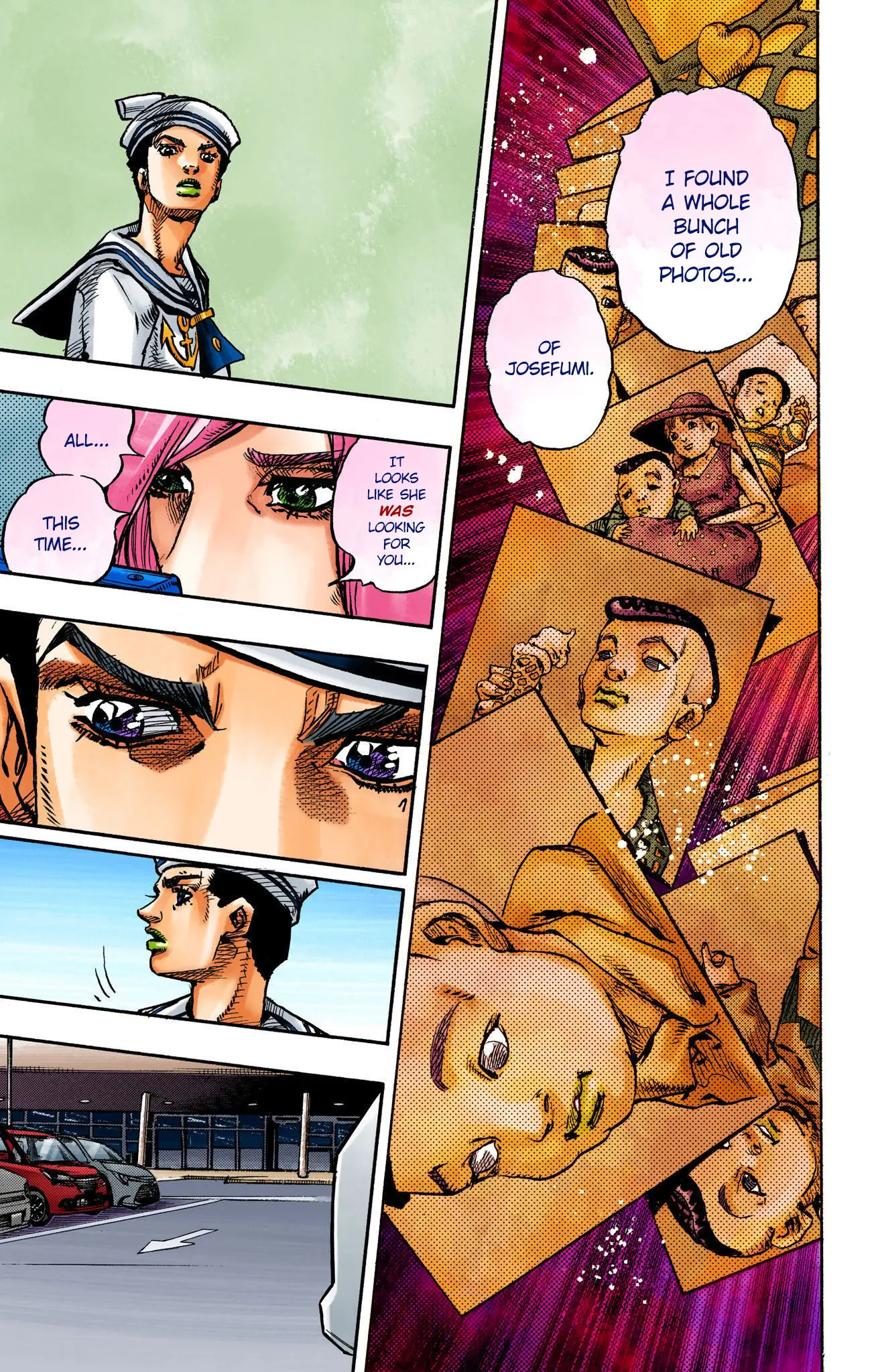 JoJo's Bizarre Adventure, Part 8: JoJolion Colored Manga β Chapter 110 END β Page 39