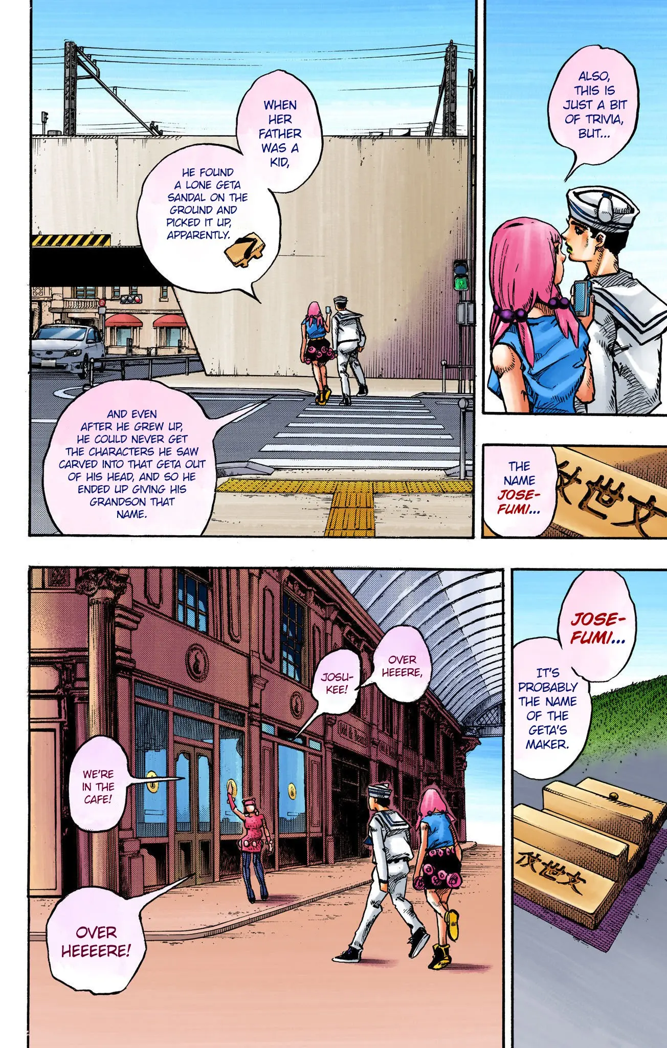 JoJo's Bizarre Adventure, Part 8: JoJolion Colored Manga β Chapter 110 END β Page 40