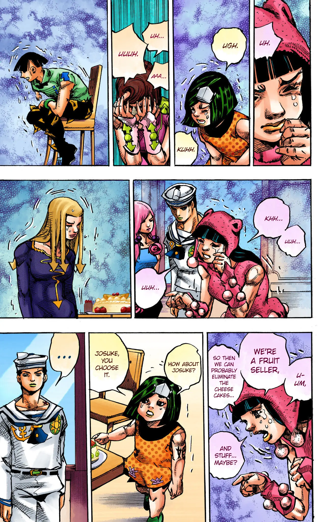 JoJo's Bizarre Adventure, Part 8: JoJolion Colored Manga β Chapter 110 END β Page 43
