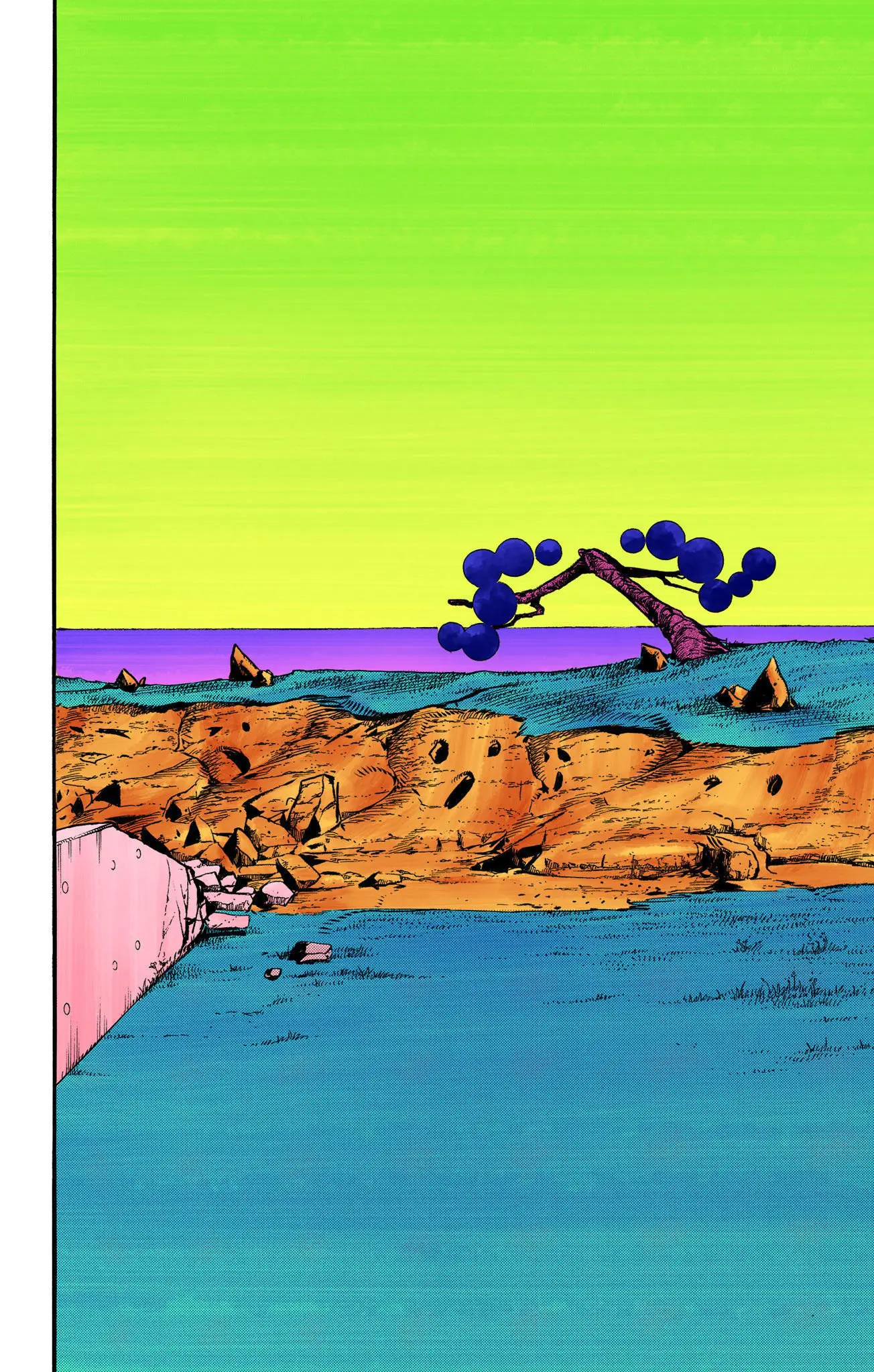 JoJo's Bizarre Adventure, Part 8: JoJolion Colored Manga β Chapter 110 END β Page 46