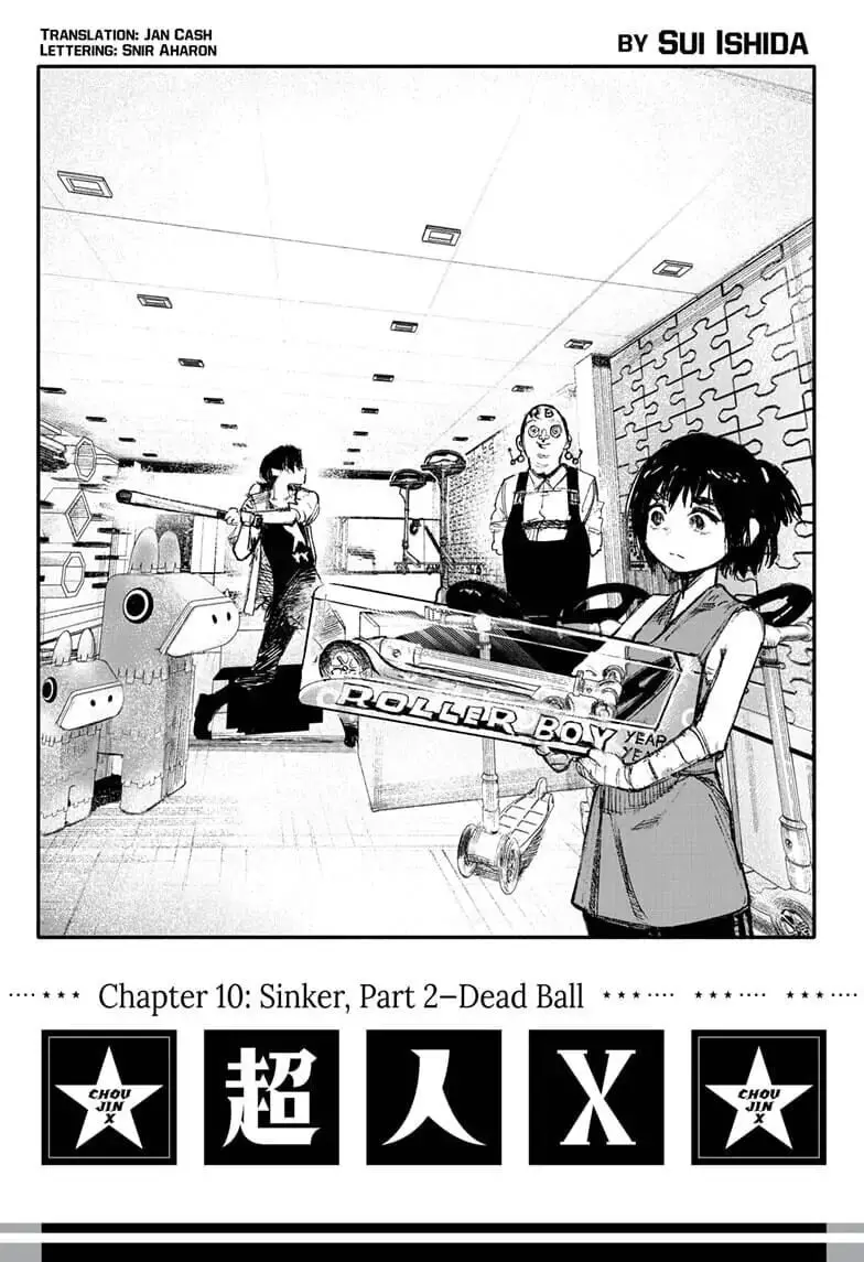 Choujin X β Chapter 10 β Page 1