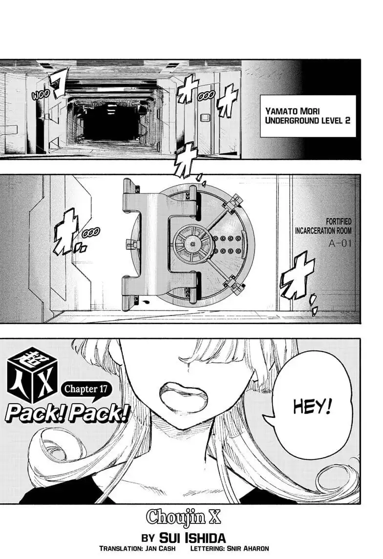 Choujin X β Chapter 17 β Page 1