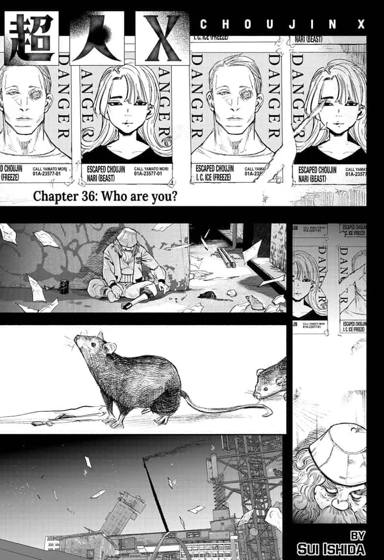 Choujin X β Chapter 36 β Page 1