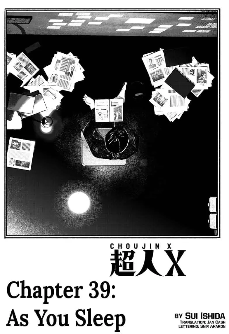 Choujin X β Chapter 39 β Page 1