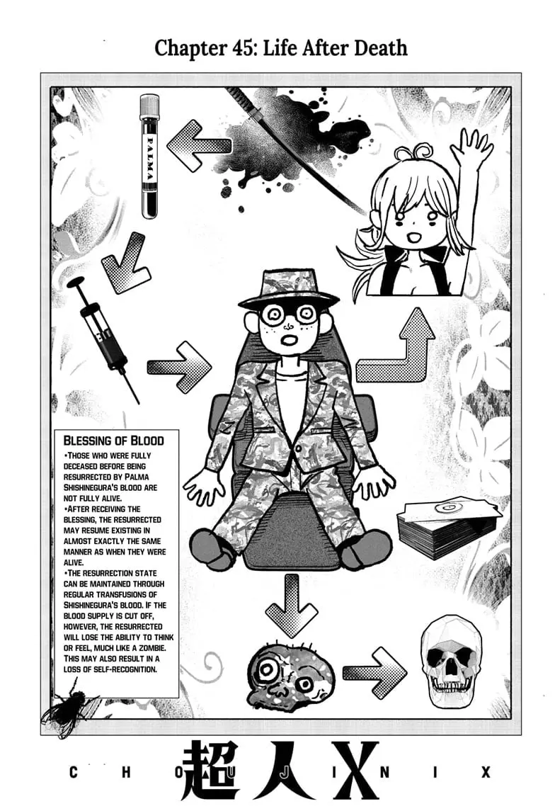 Choujin X β Chapter 45 β Page 1