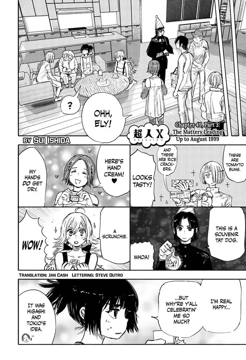 Choujin X β Chapter 49.3 β Page 1