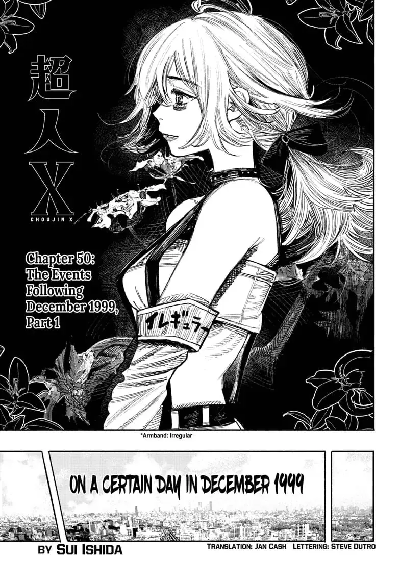 Choujin X β Chapter 50.1 β Page 1