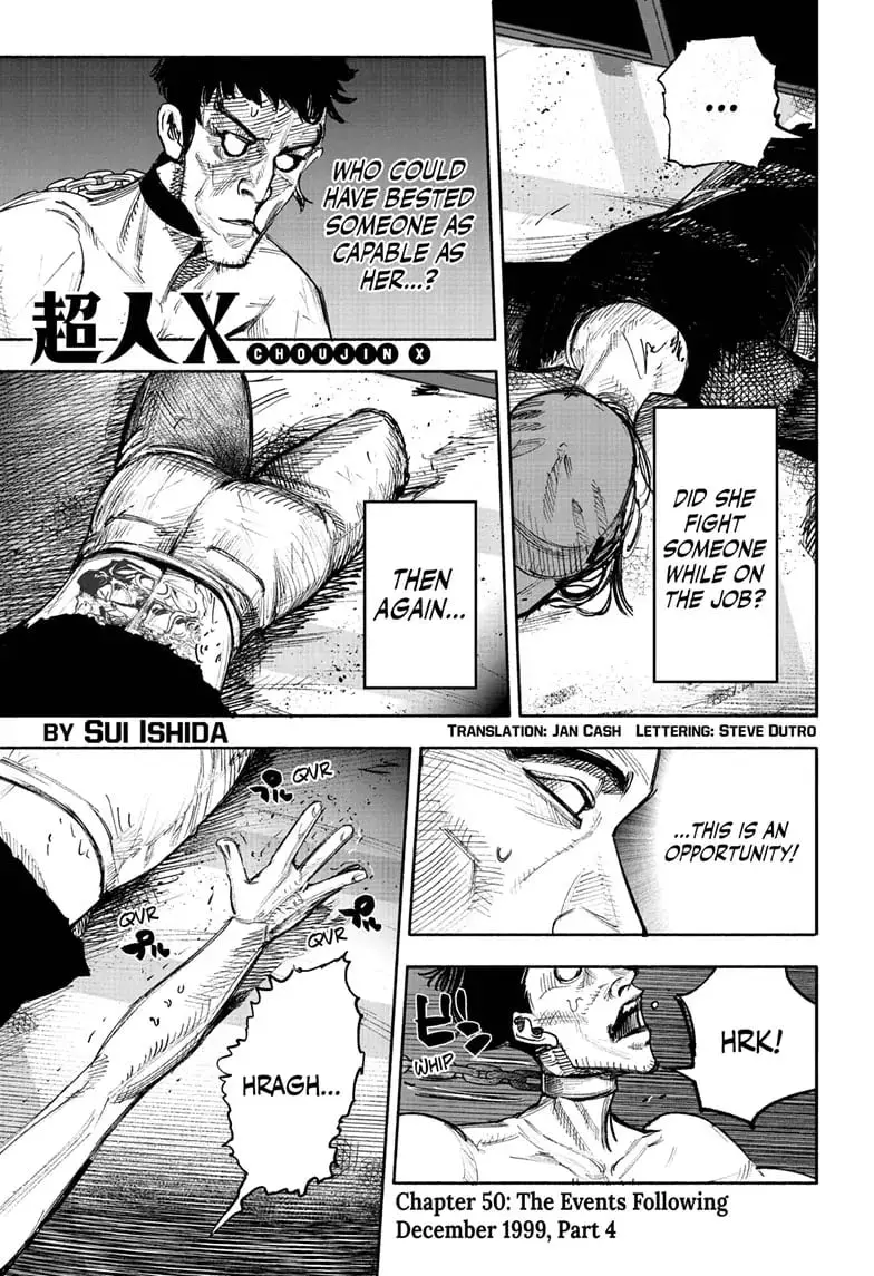 Choujin X β Chapter 50.4 β Page 1