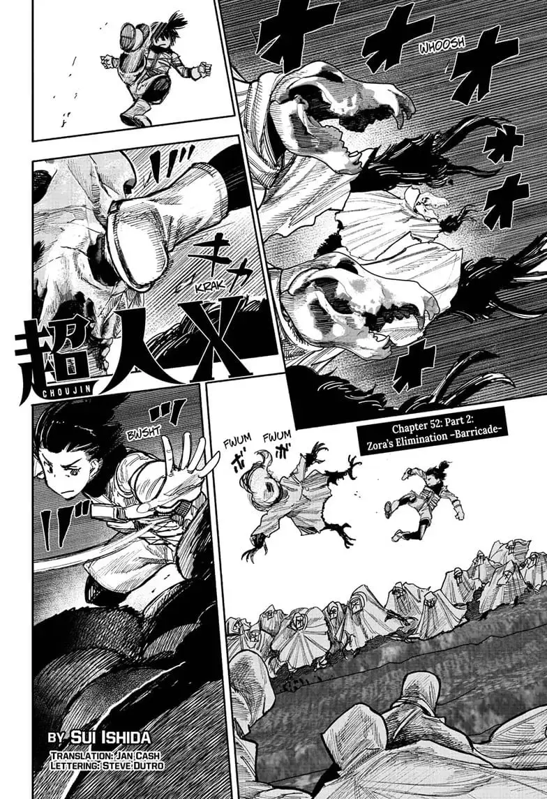 Choujin X β Chapter 52.2 β Page 1