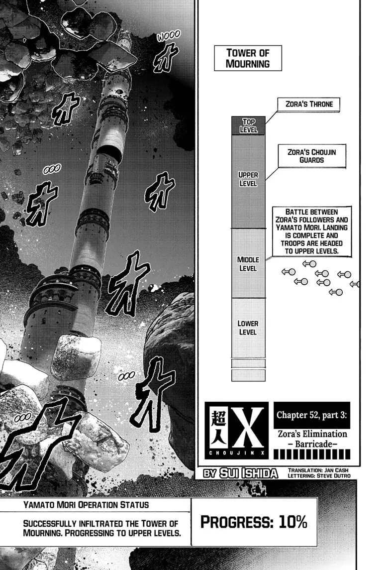 Choujin X β Chapter 52.3 β Page 1
