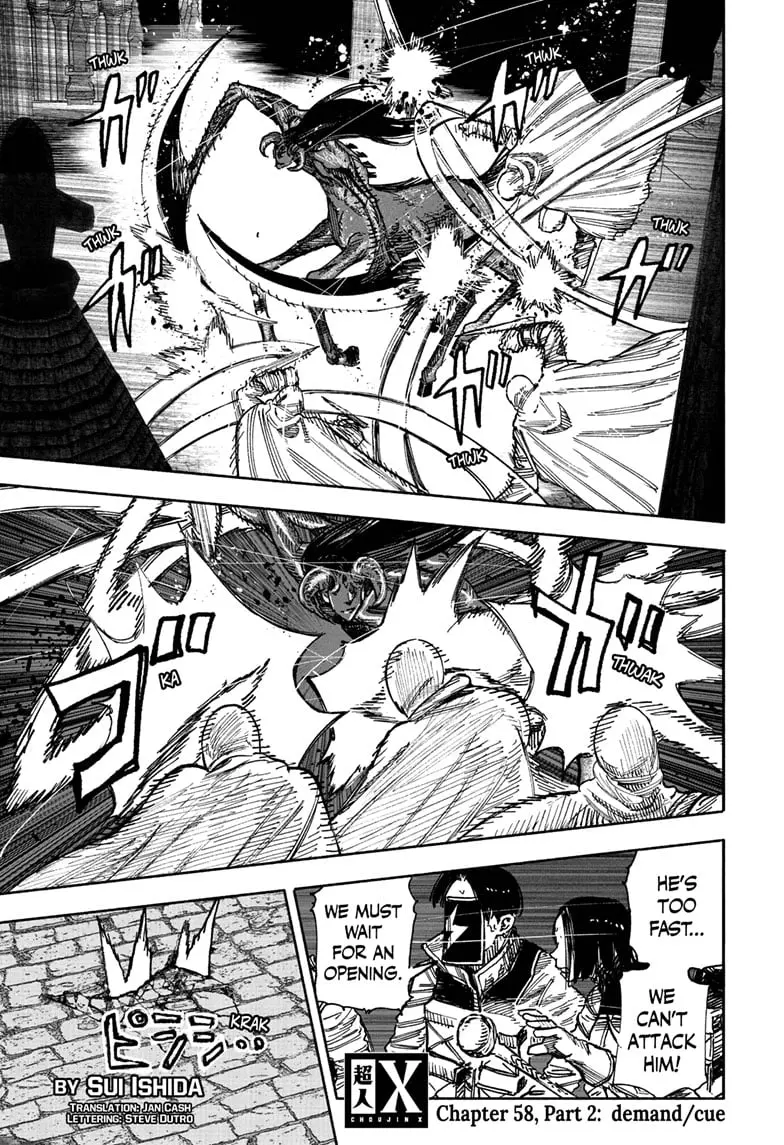 Choujin X β Chapter 58.2 β Page 1