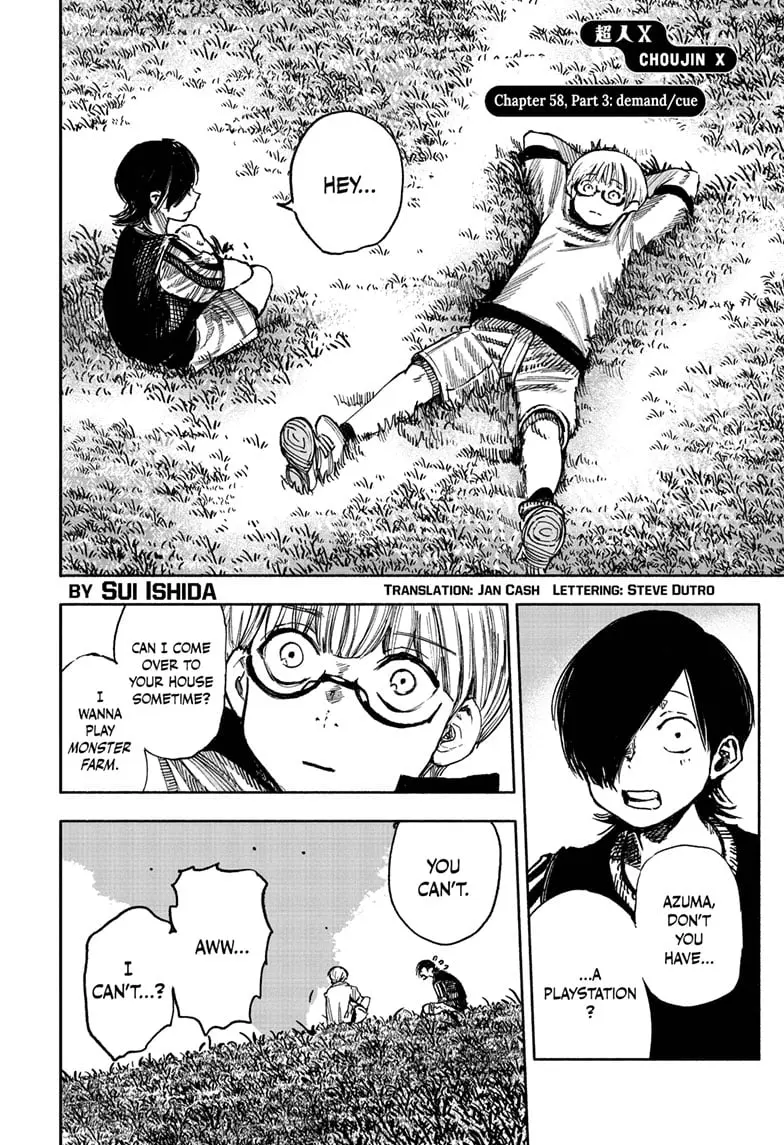 Choujin X β Chapter 58.3 β Page 1