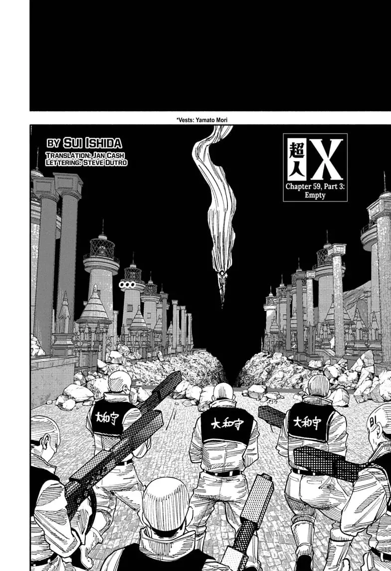 Choujin X β Chapter 59.3 β Page 1